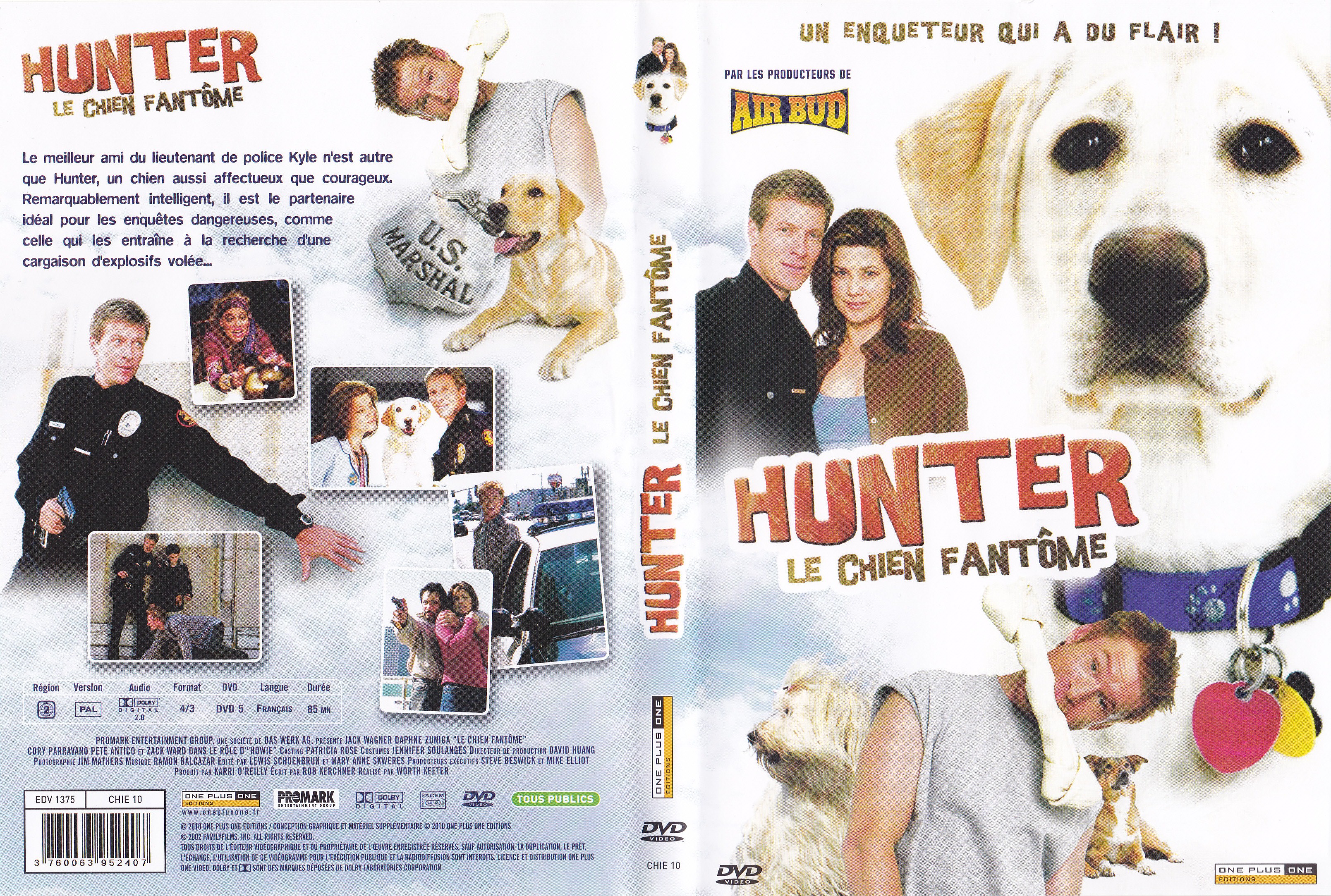 Jaquette DVD Hunter le Chien Fantme