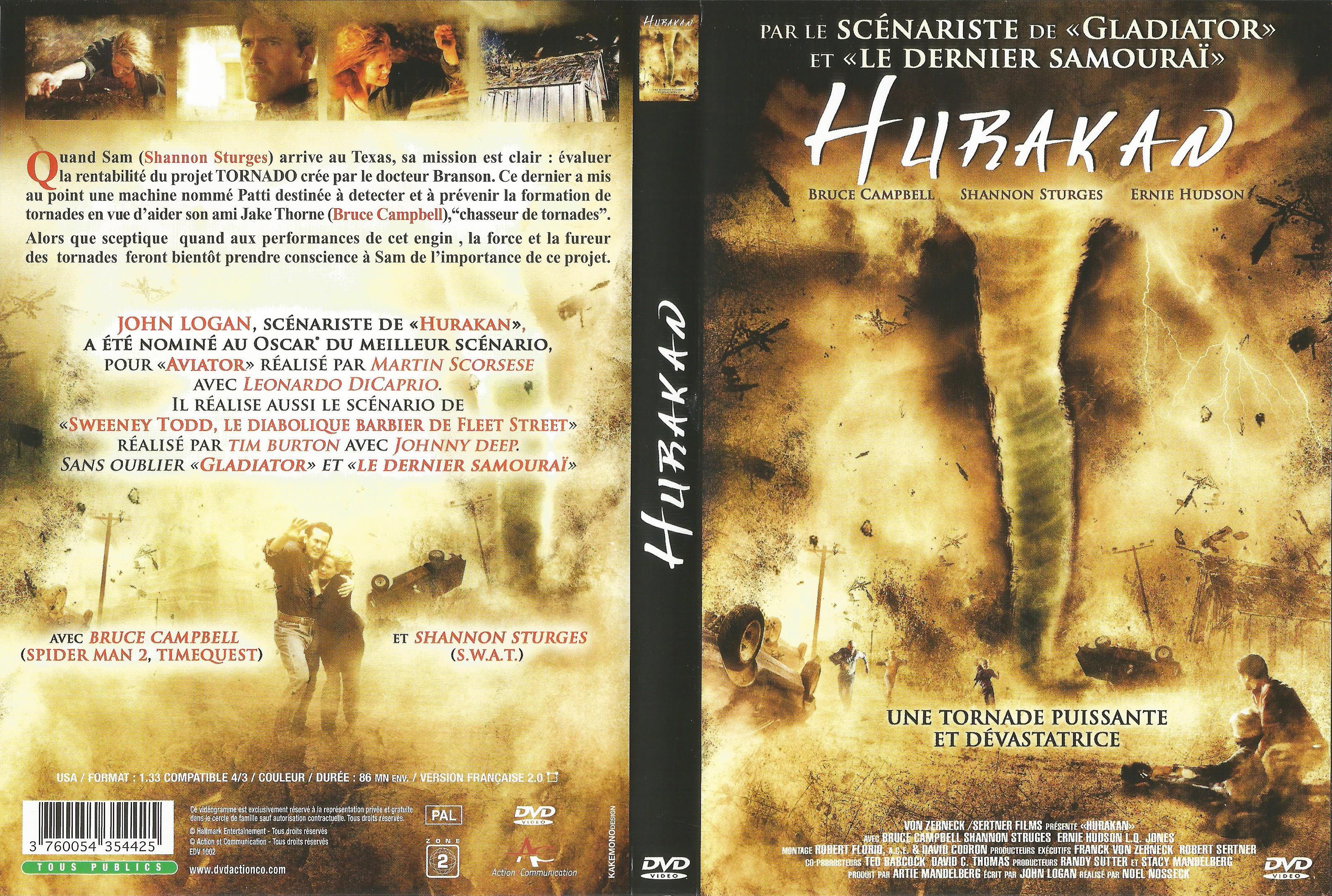 Jaquette DVD Hurakan