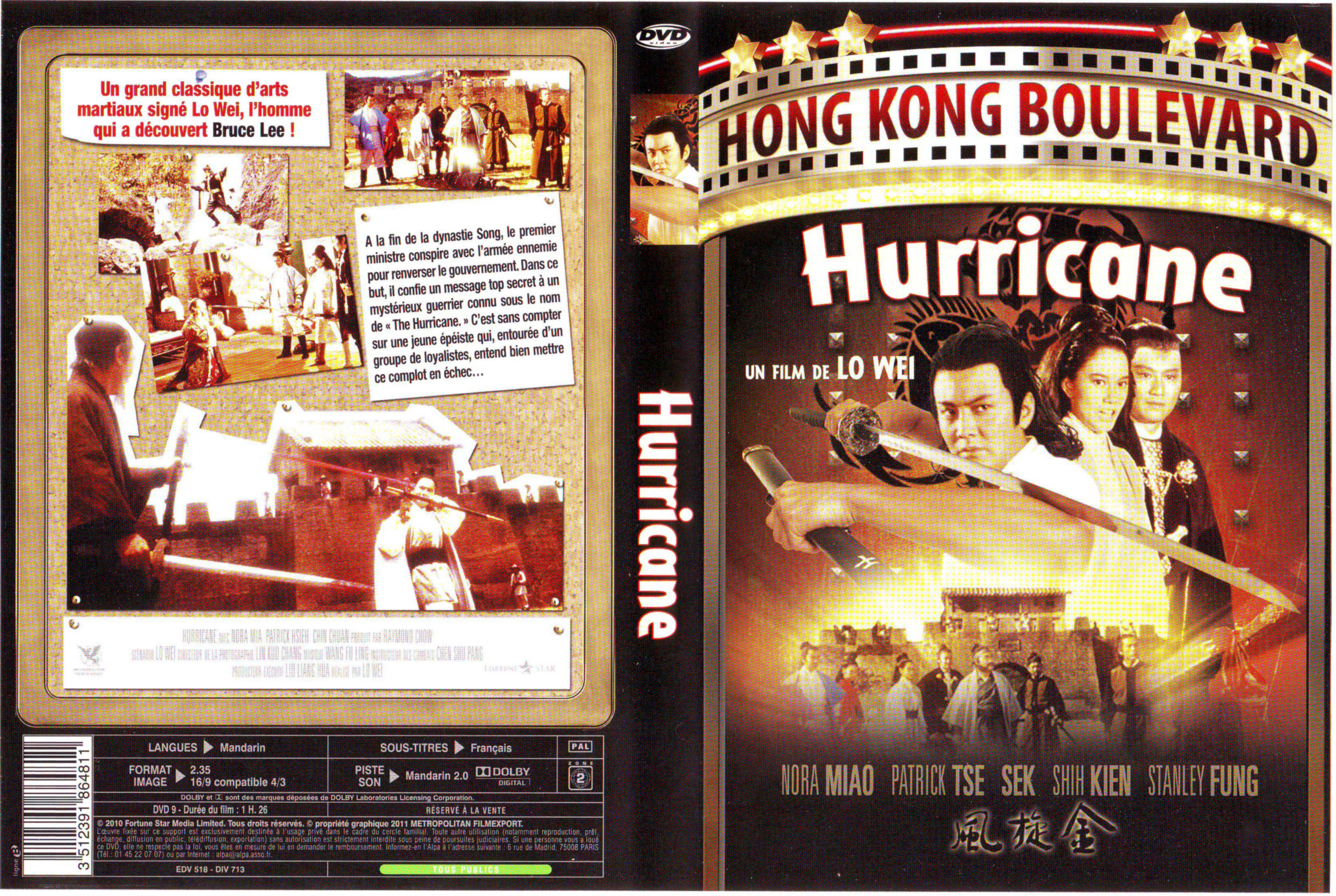 Jaquette DVD Hurricane