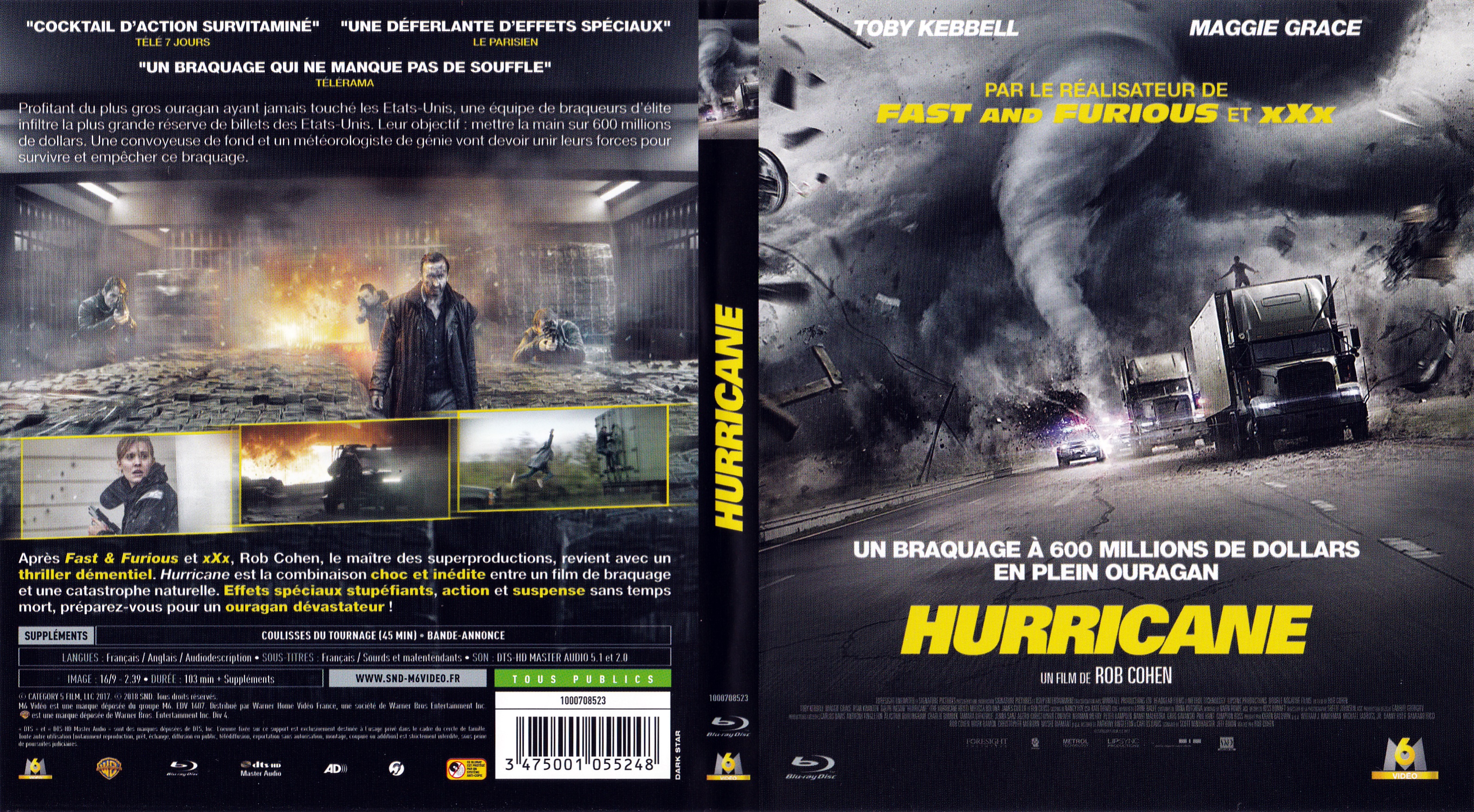 Jaquette DVD Hurricane 2018 (BLU-RAY)