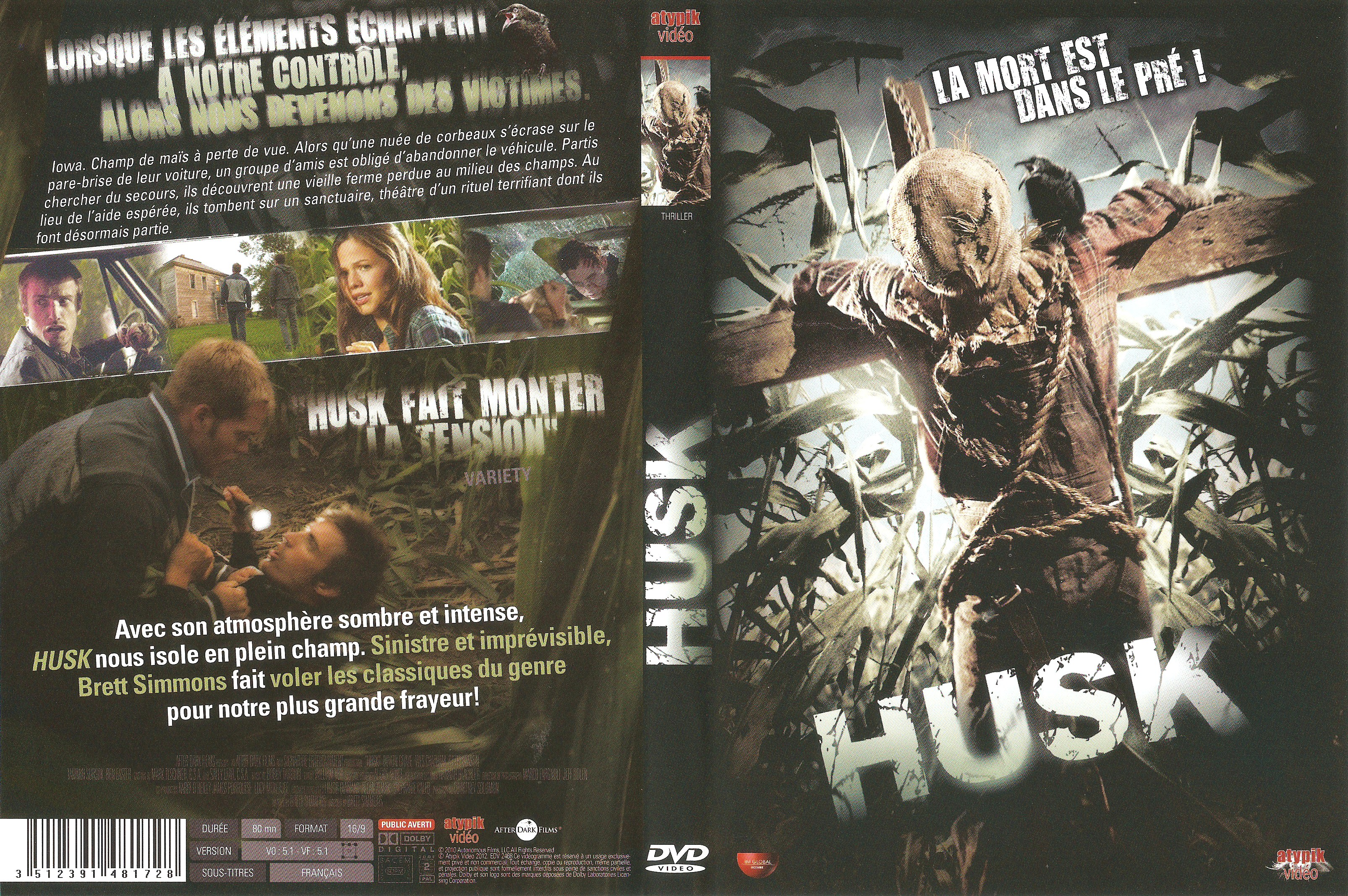 Jaquette DVD Husk