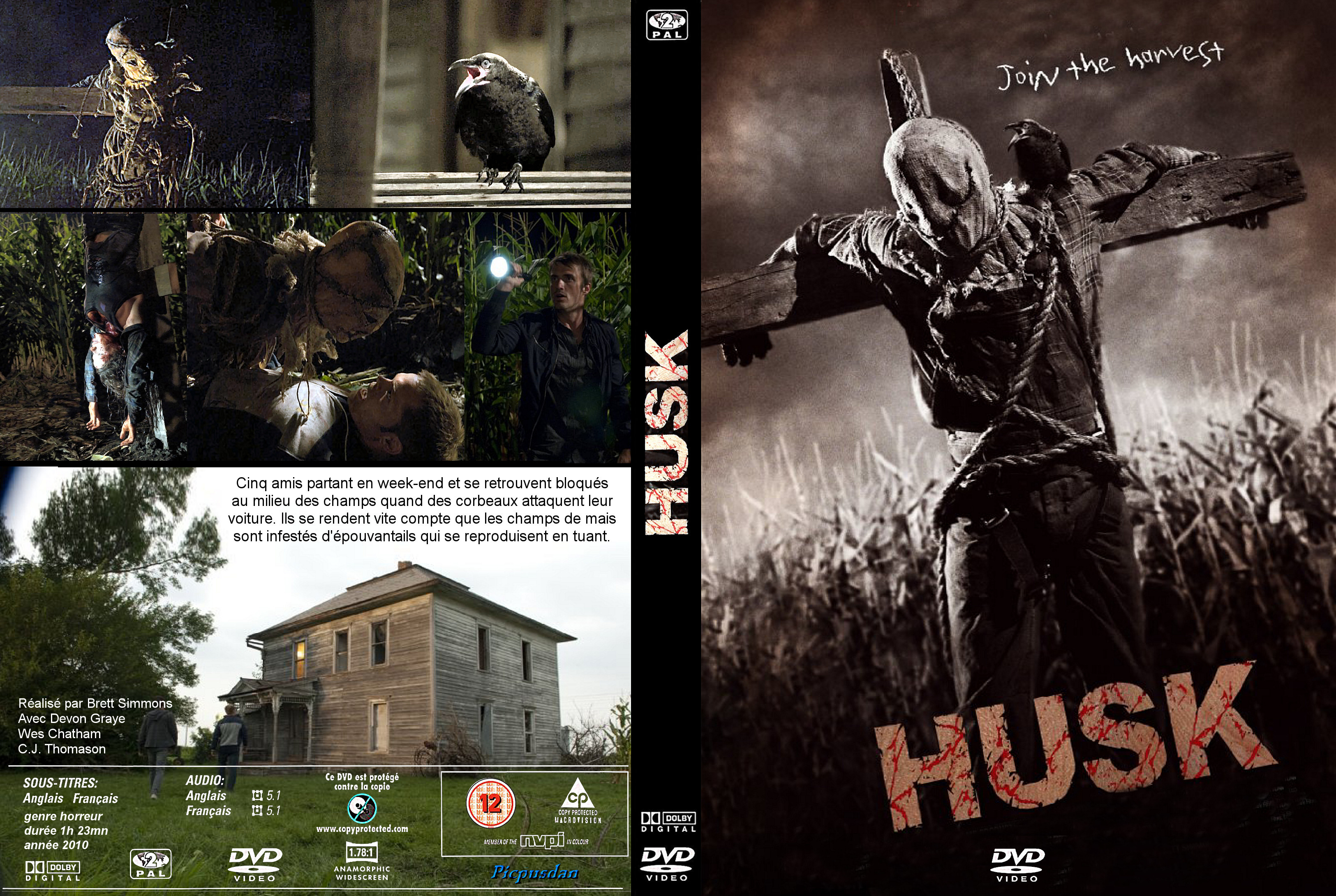 Jaquette DVD Husk custom