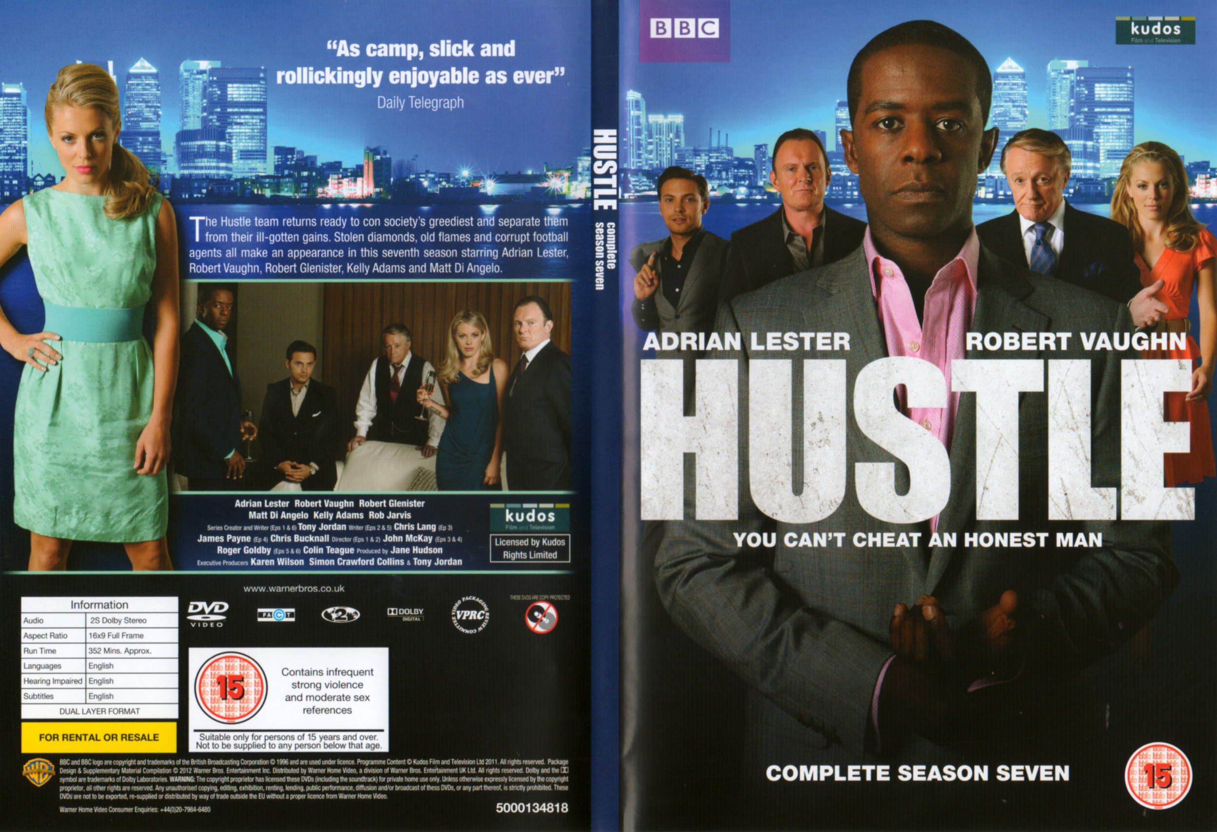 Jaquette DVD Hustle Saison 7 Zone 1