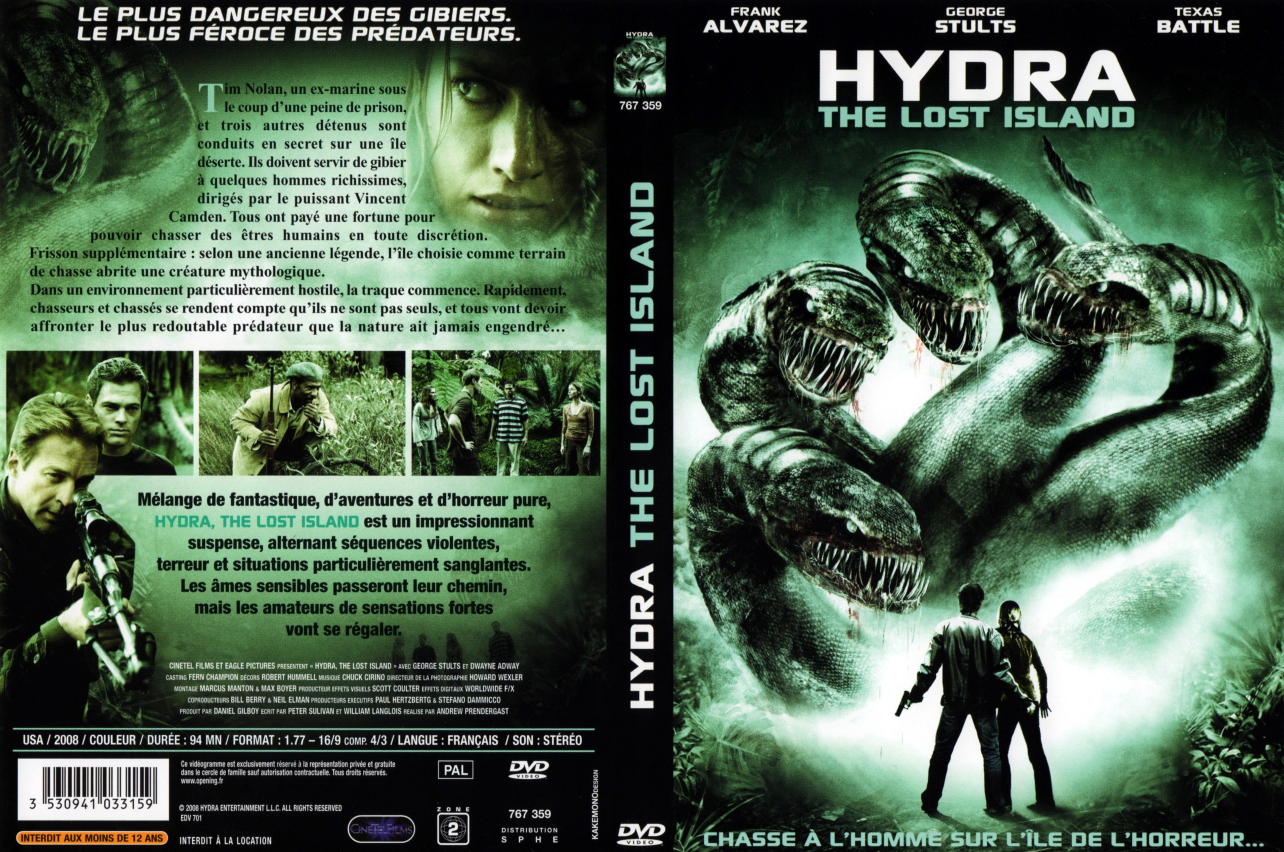 Jaquette DVD Hydra the lost island