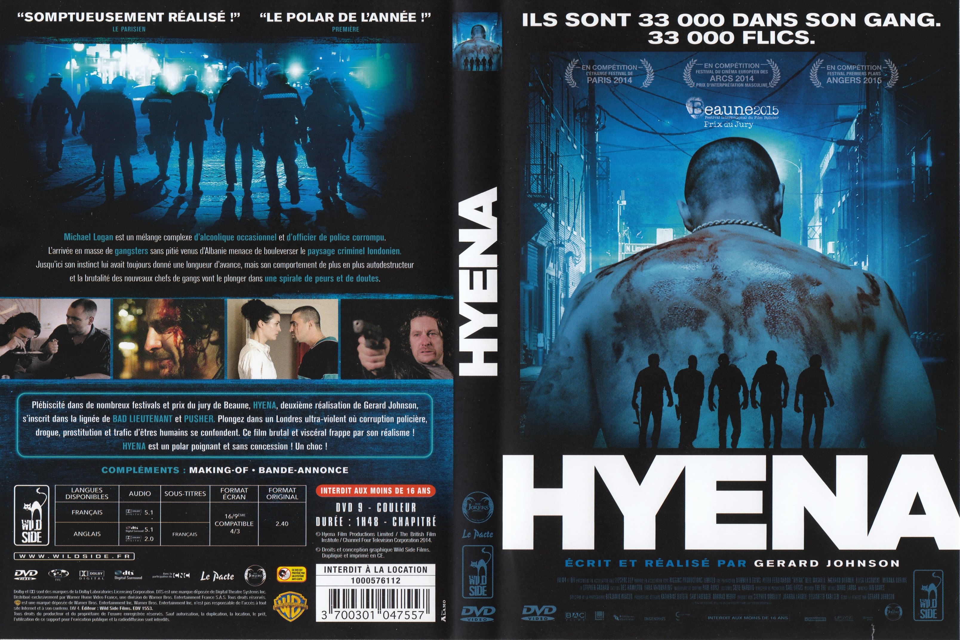 Jaquette DVD Hyena