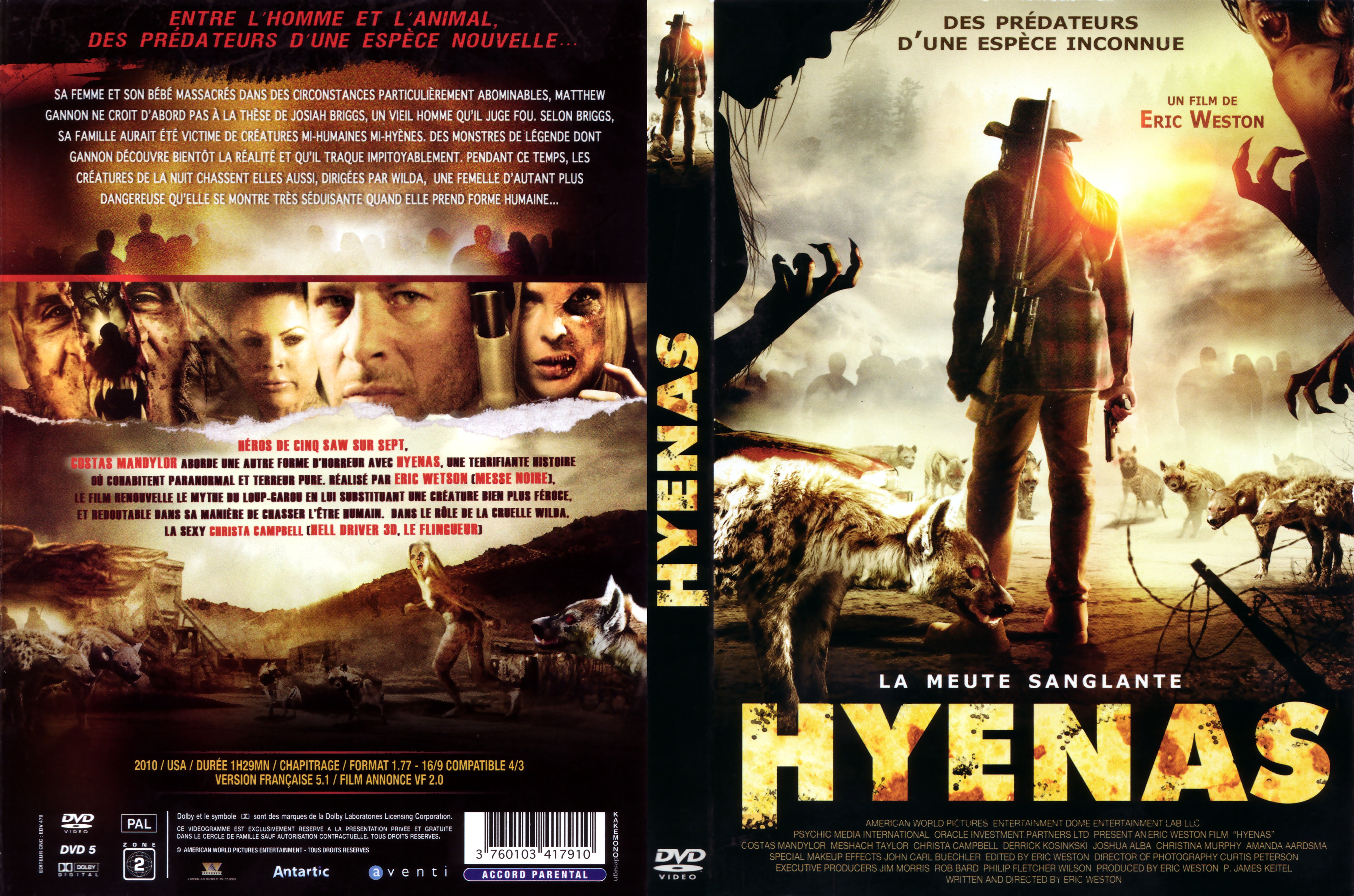 Jaquette DVD Hyenas