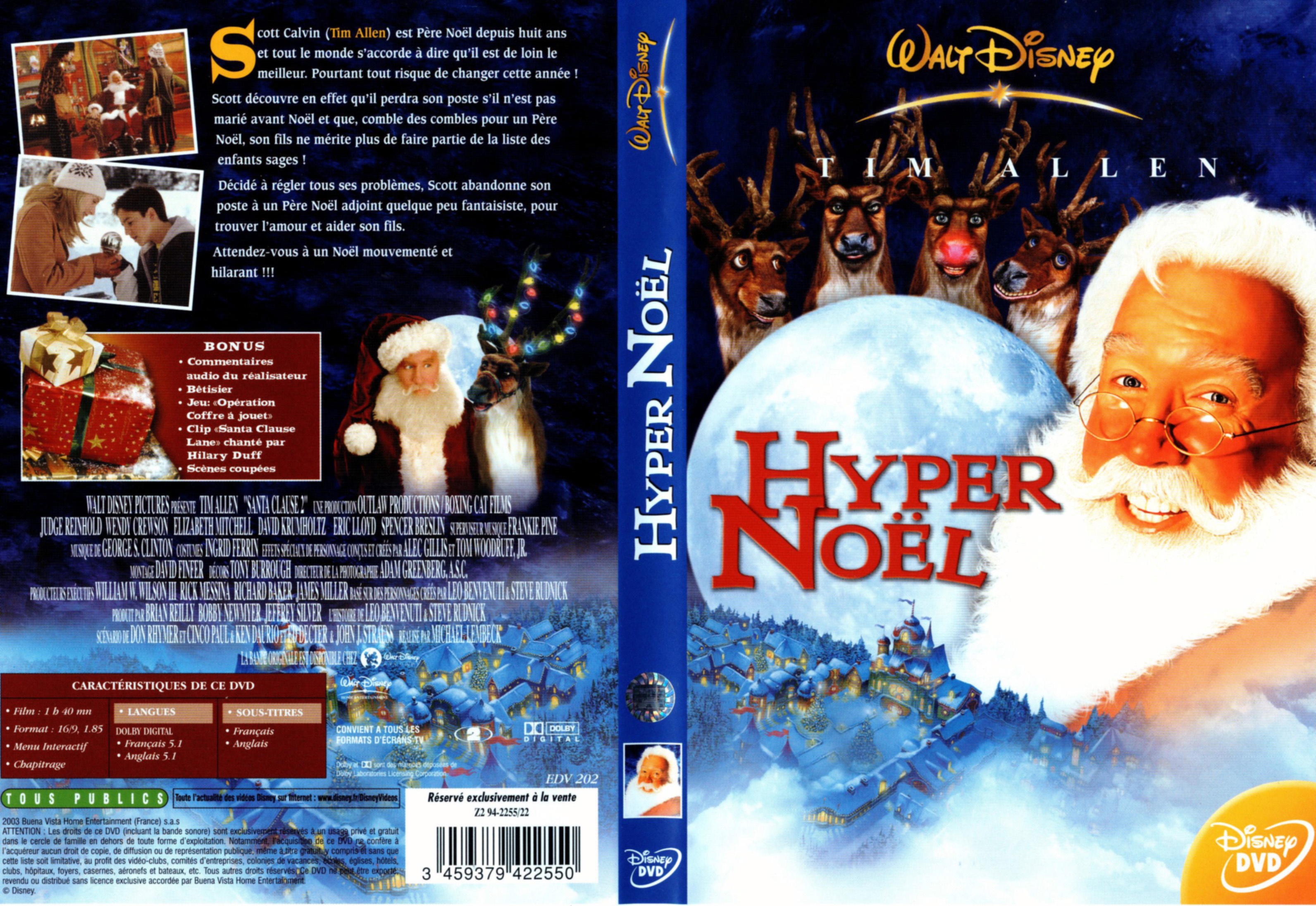 Jaquette DVD Hyper noel