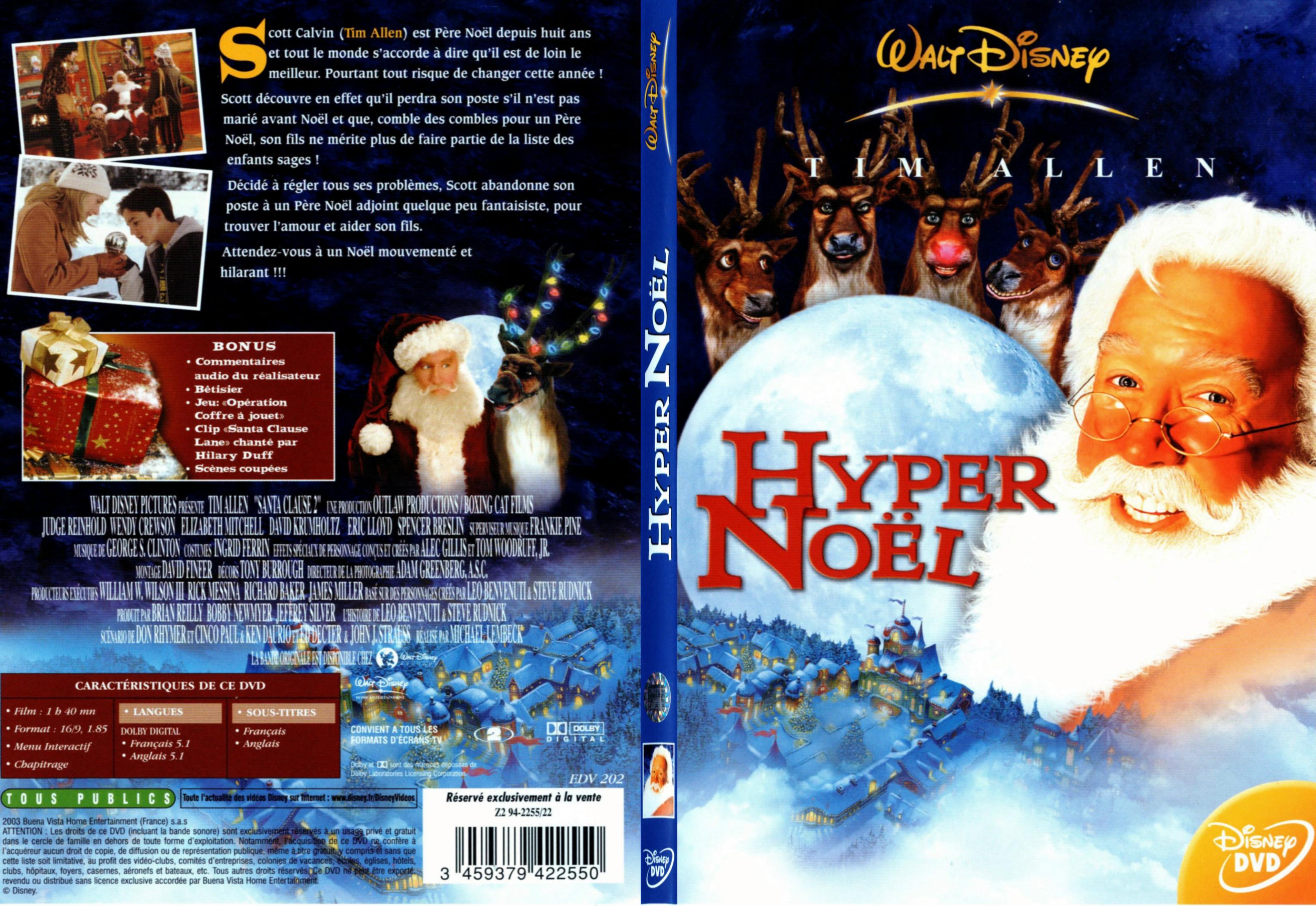 Jaquette DVD Hyper noel - SLIM