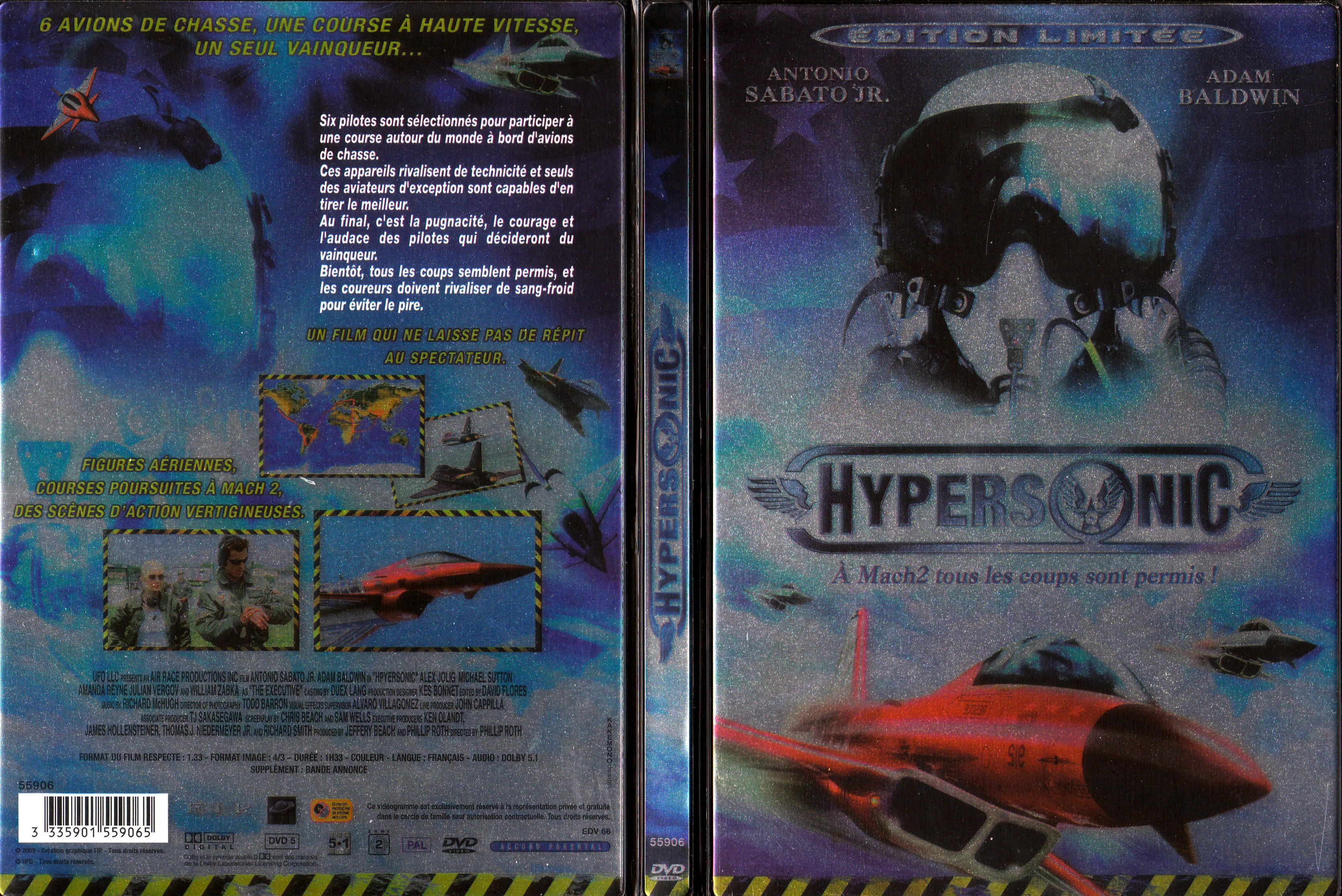 Jaquette DVD Hypersonic