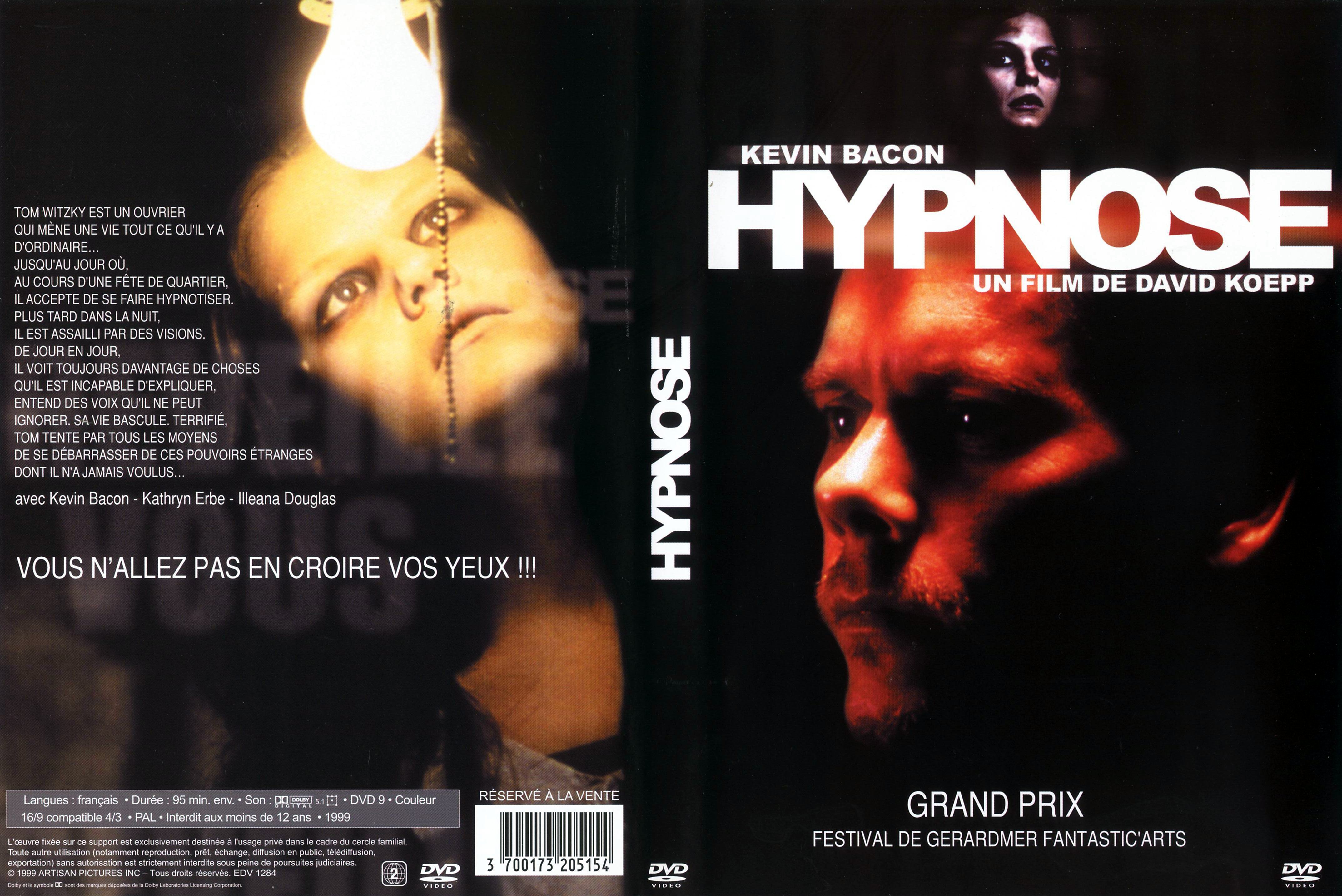 Jaquette DVD Hypnose v2