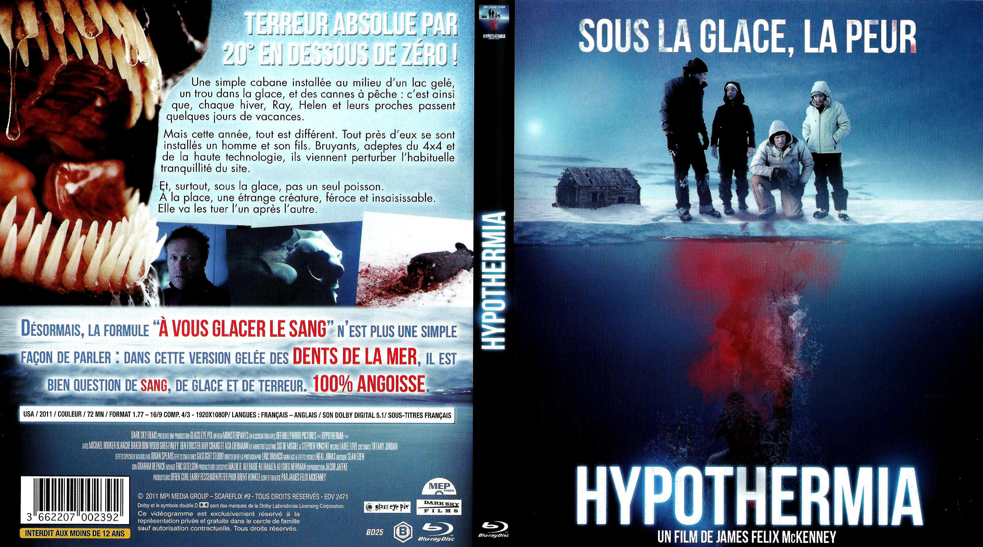 Jaquette DVD Hypothermia (BLU-RAY)