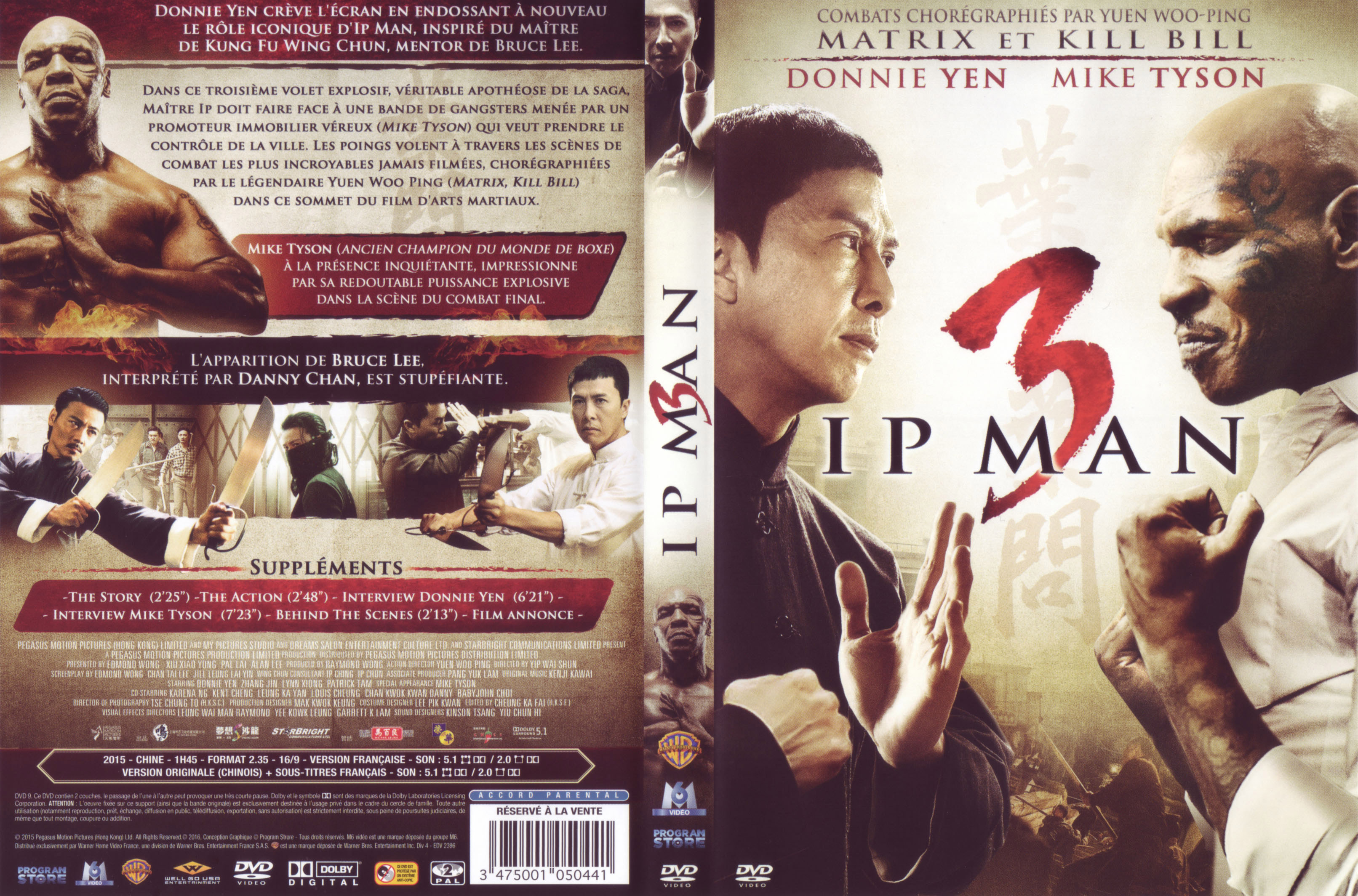 Jaquette DVD IP Man 3