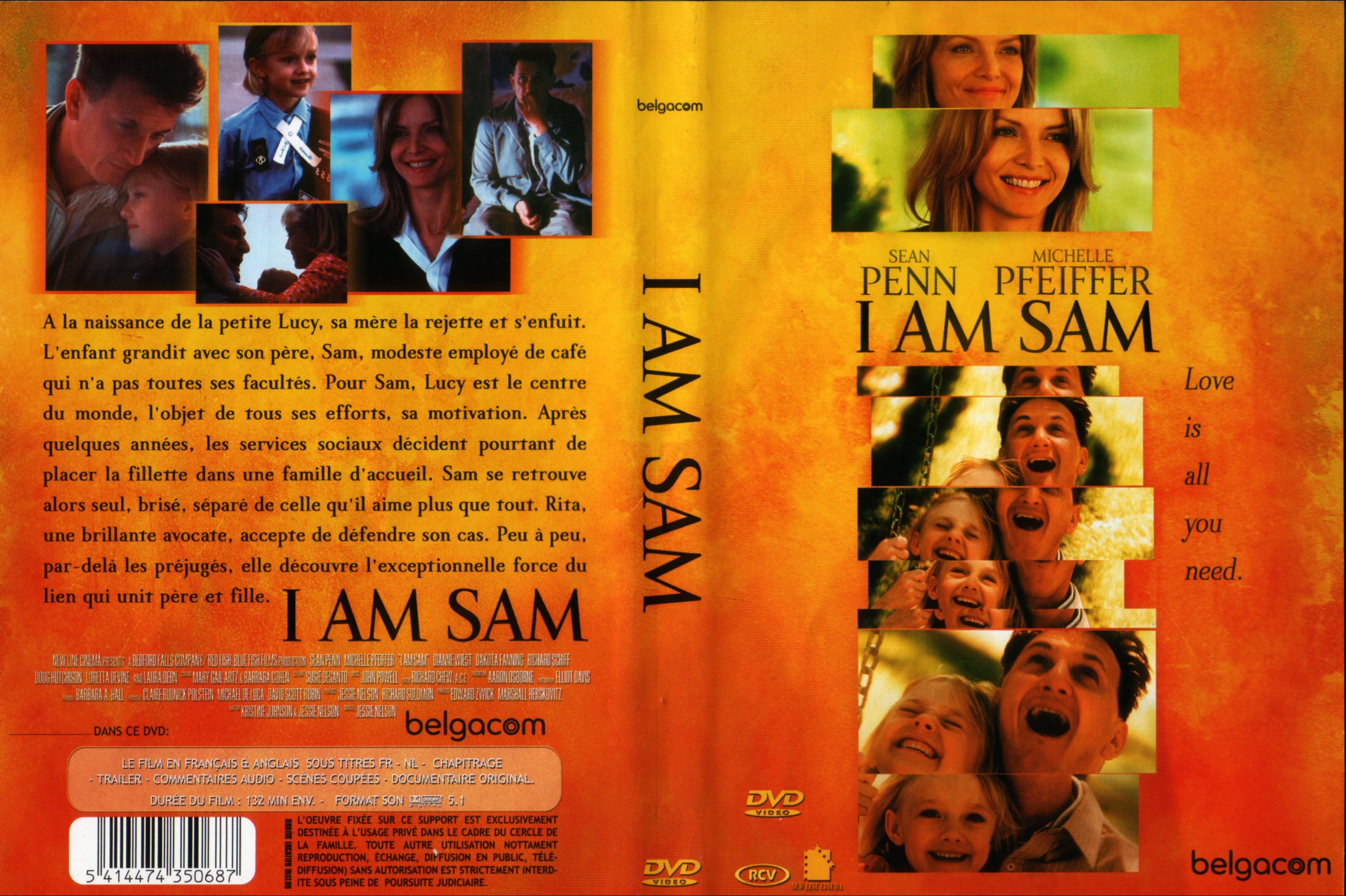 Jaquette DVD I am Sam