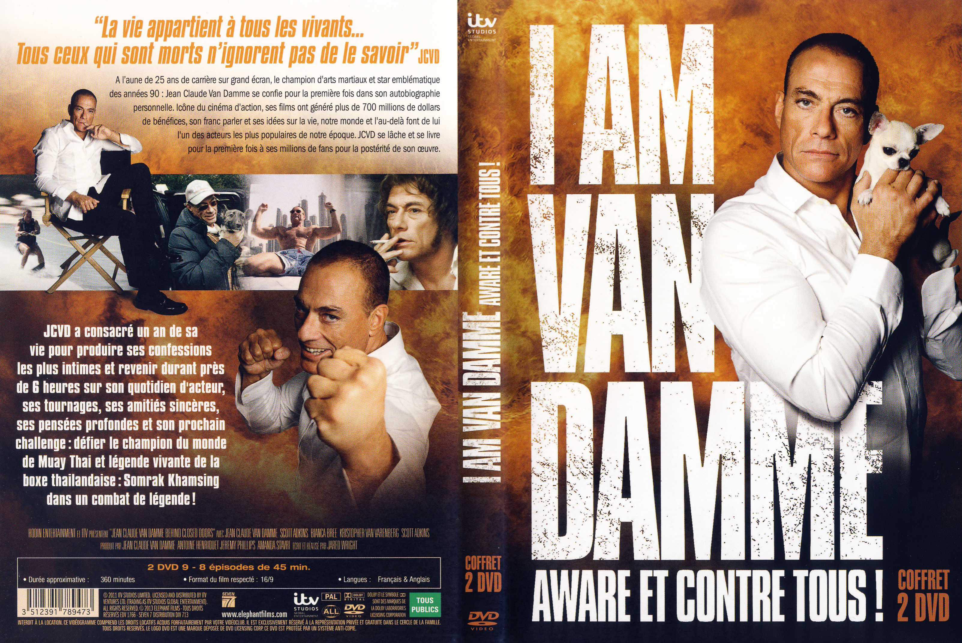 Jaquette DVD I am Van Damme Aware et contre tous
