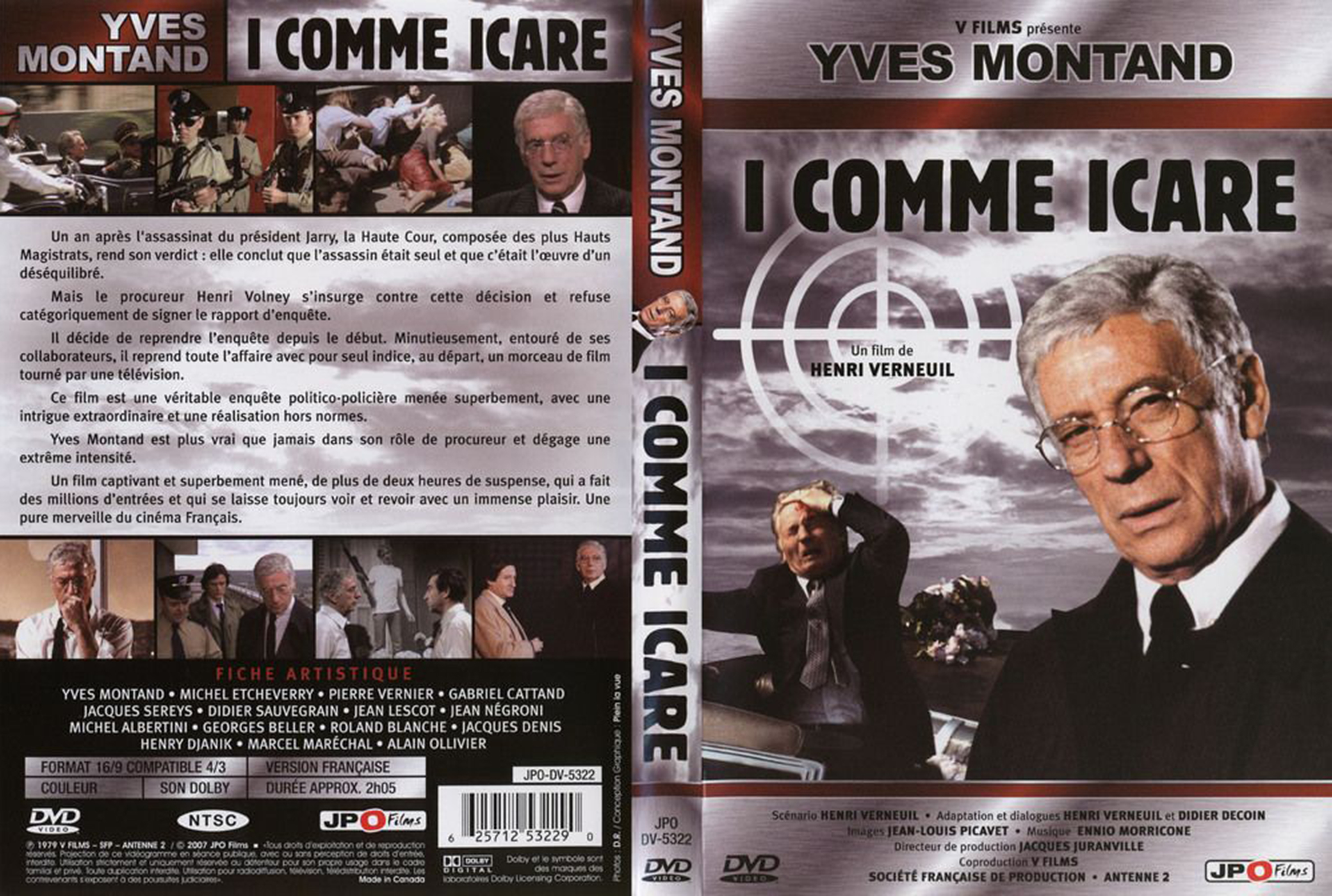 Jaquette DVD I comme icare