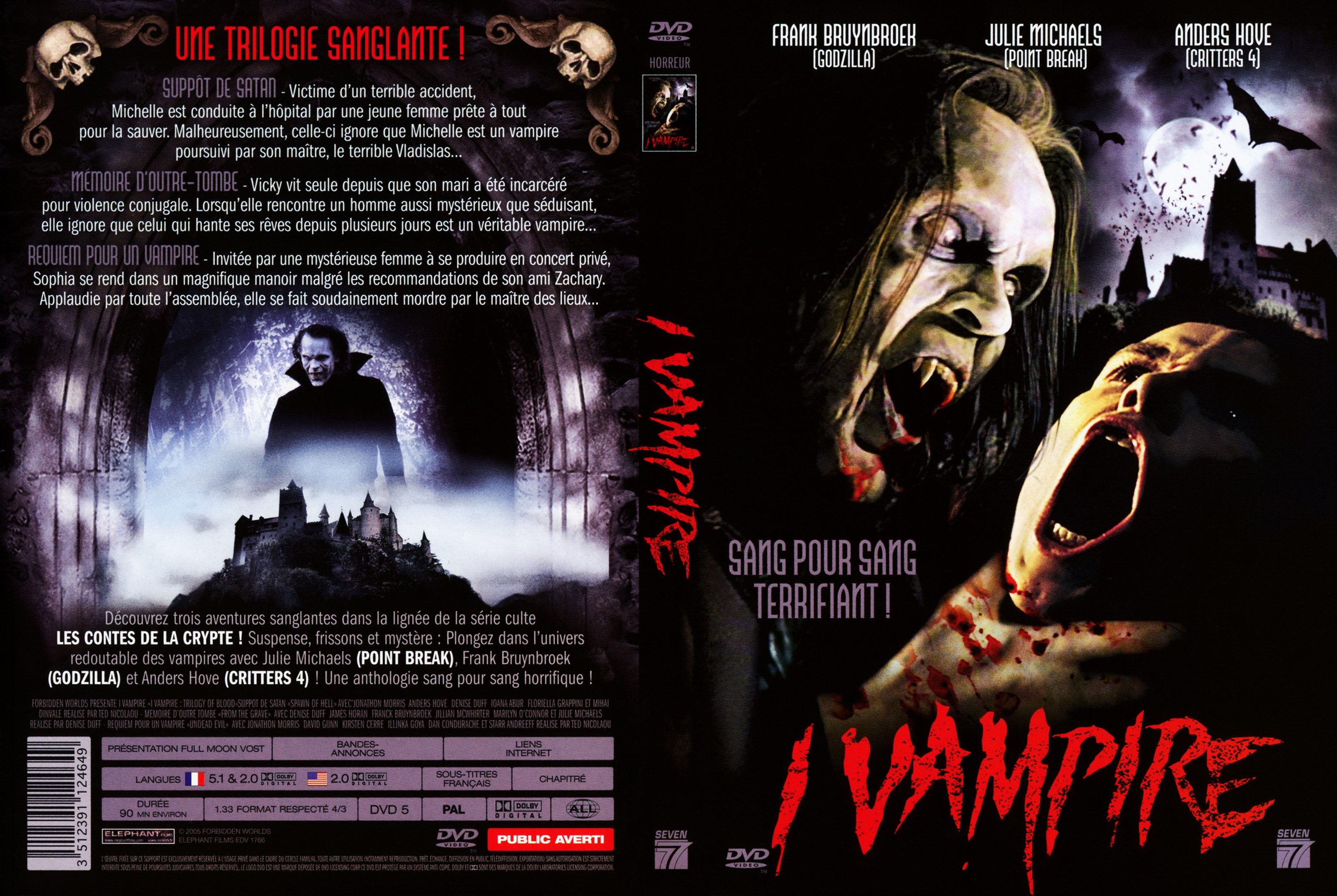 Jaquette DVD I vampire