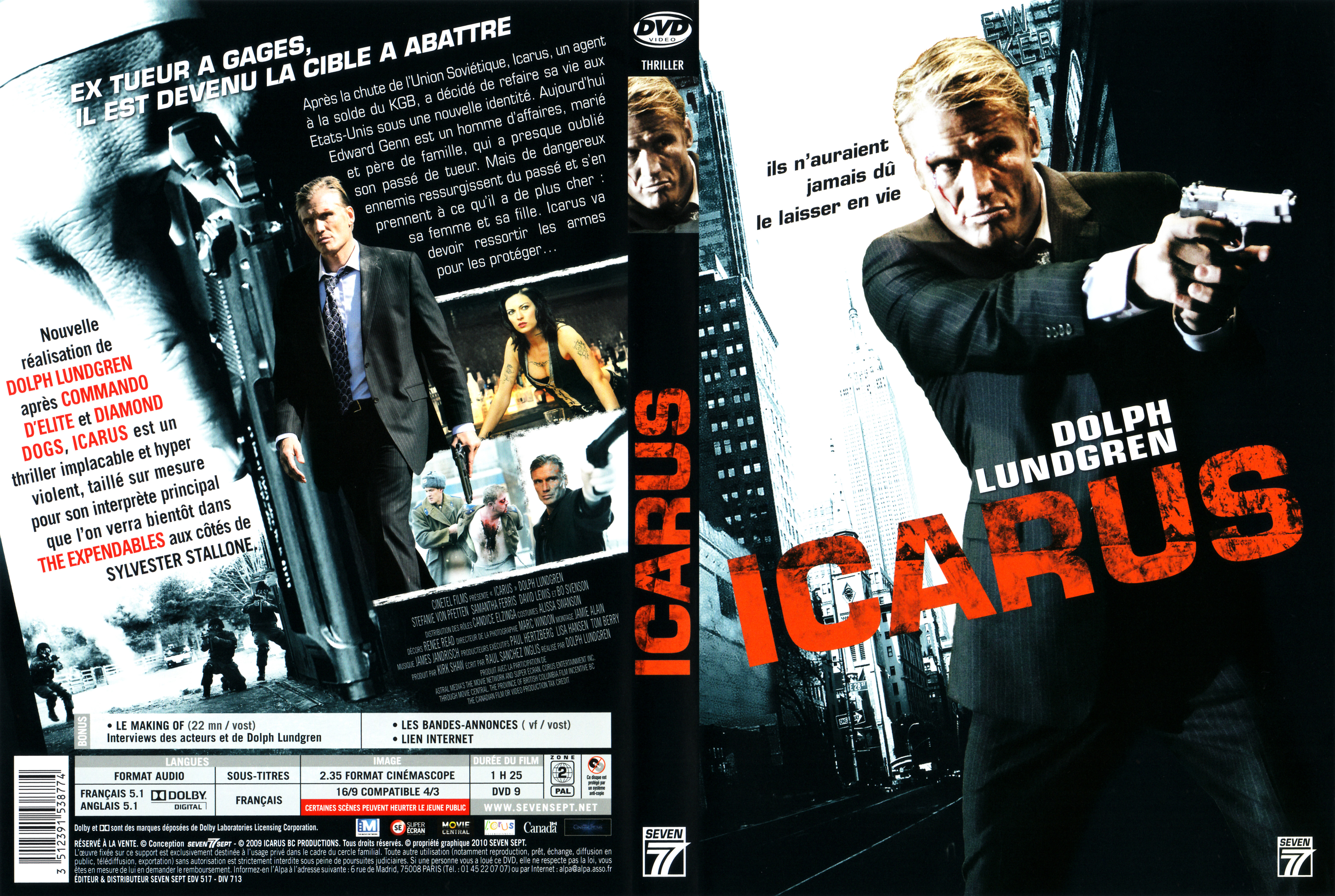 Jaquette DVD Icarus