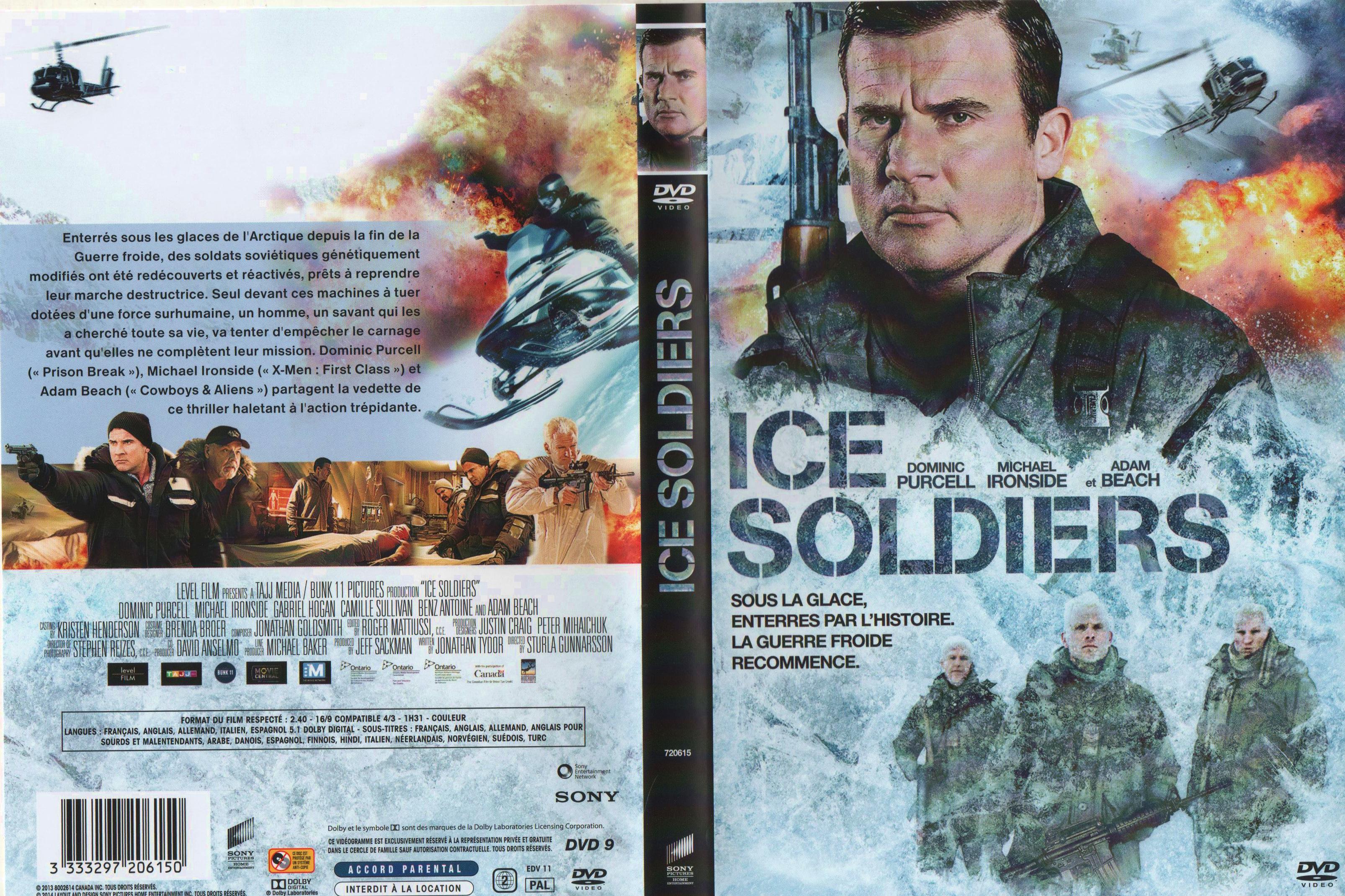 Jaquette DVD Ice soldiers
