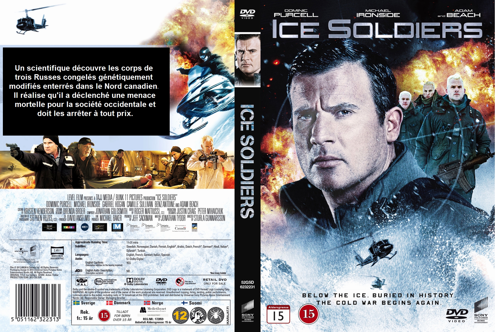 Jaquette DVD Ice soldiers custom v2