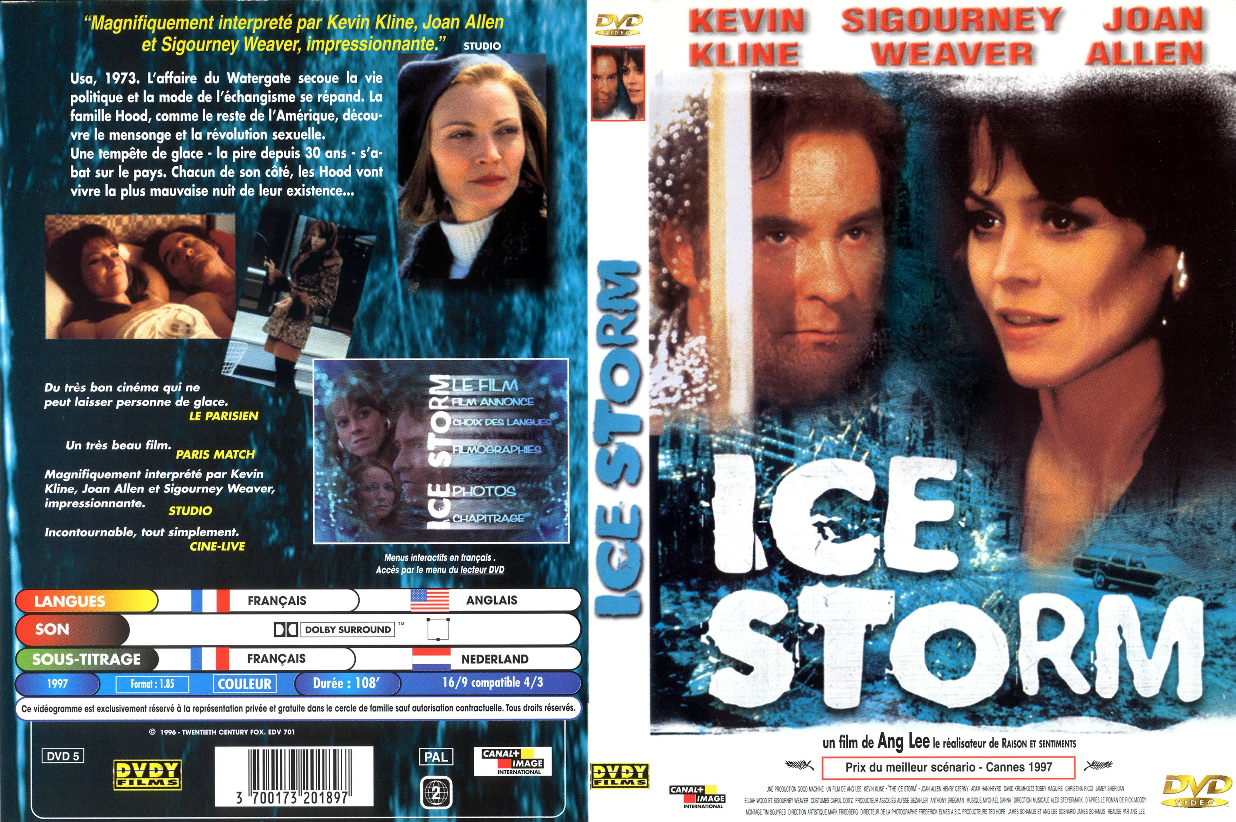 Jaquette DVD Ice storm