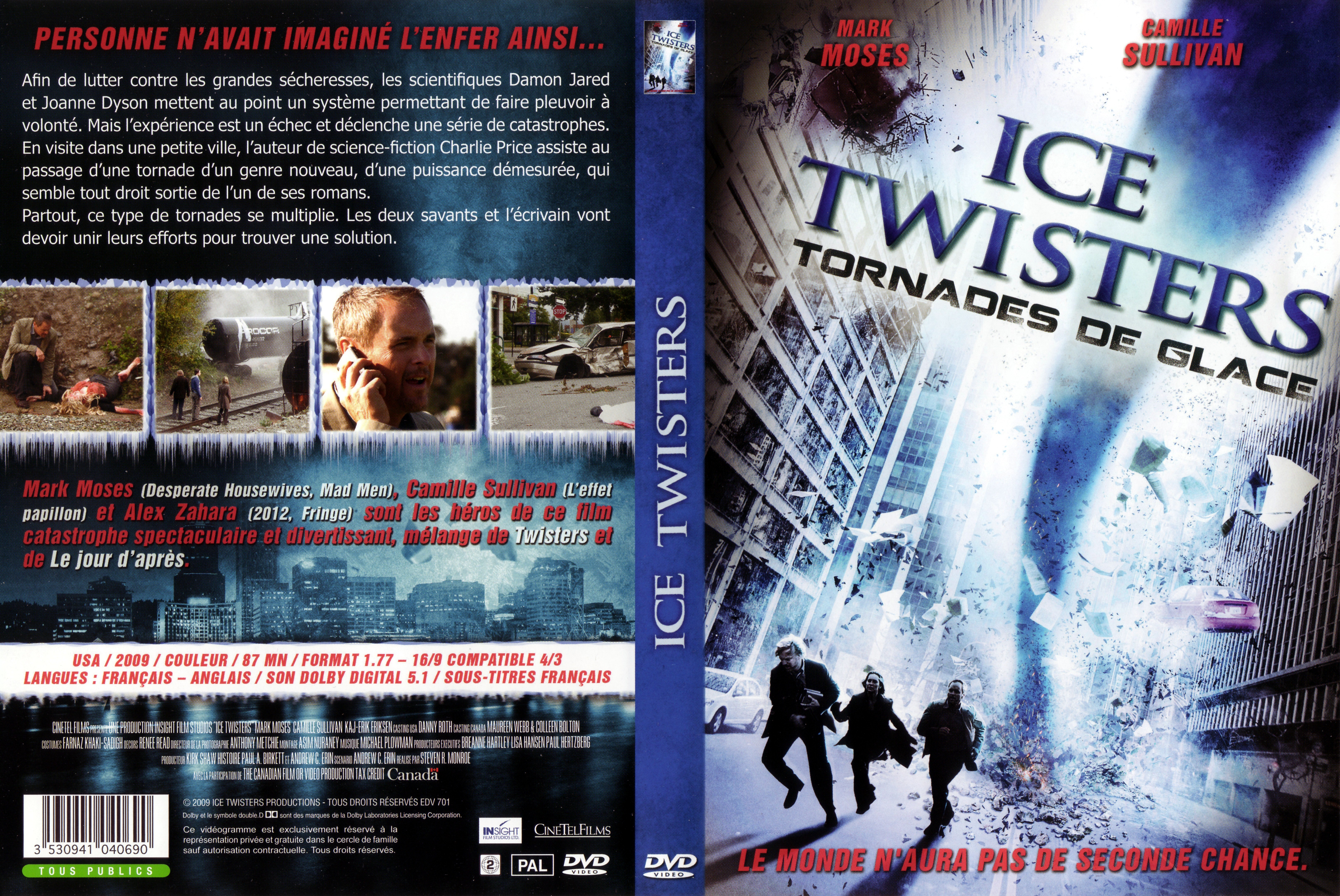 Jaquette DVD Ice twisters