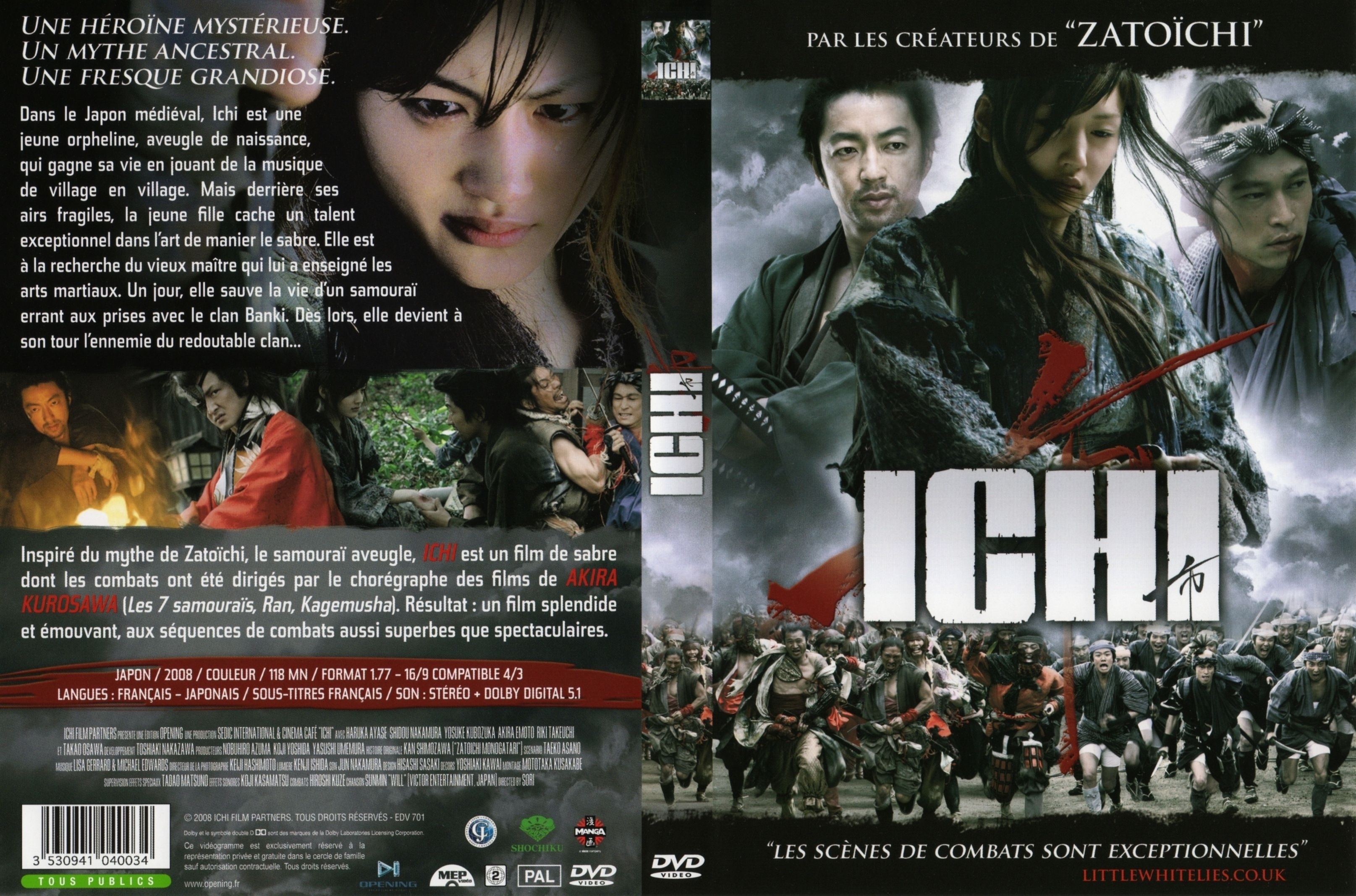 Jaquette DVD Ichi