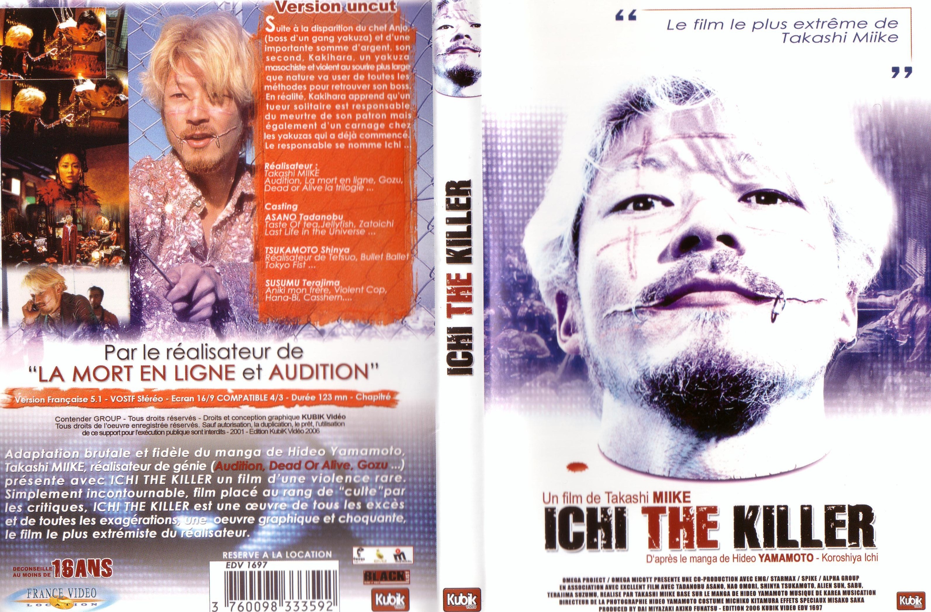 Jaquette DVD Ichi the killer