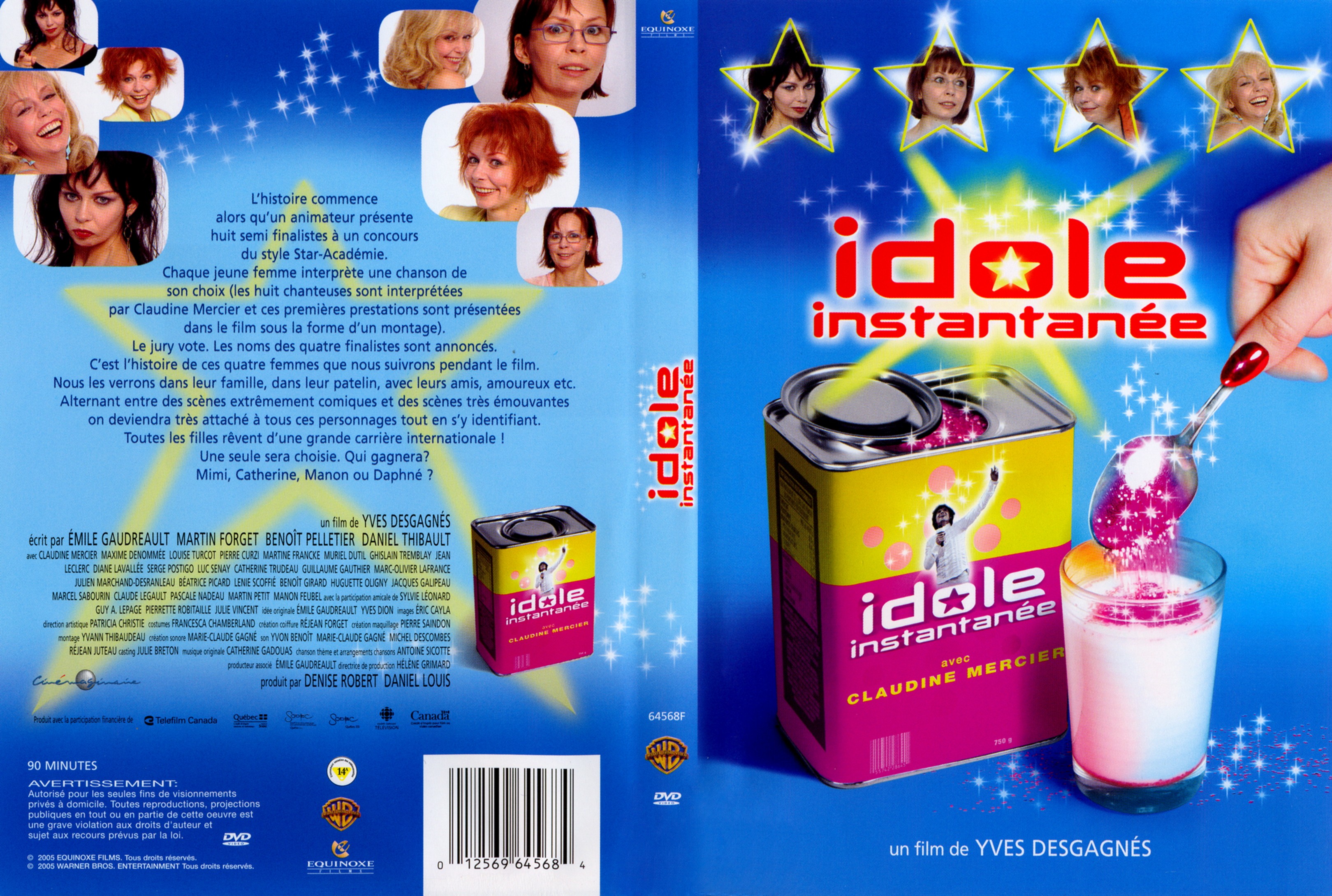 Jaquette DVD Idole instantane