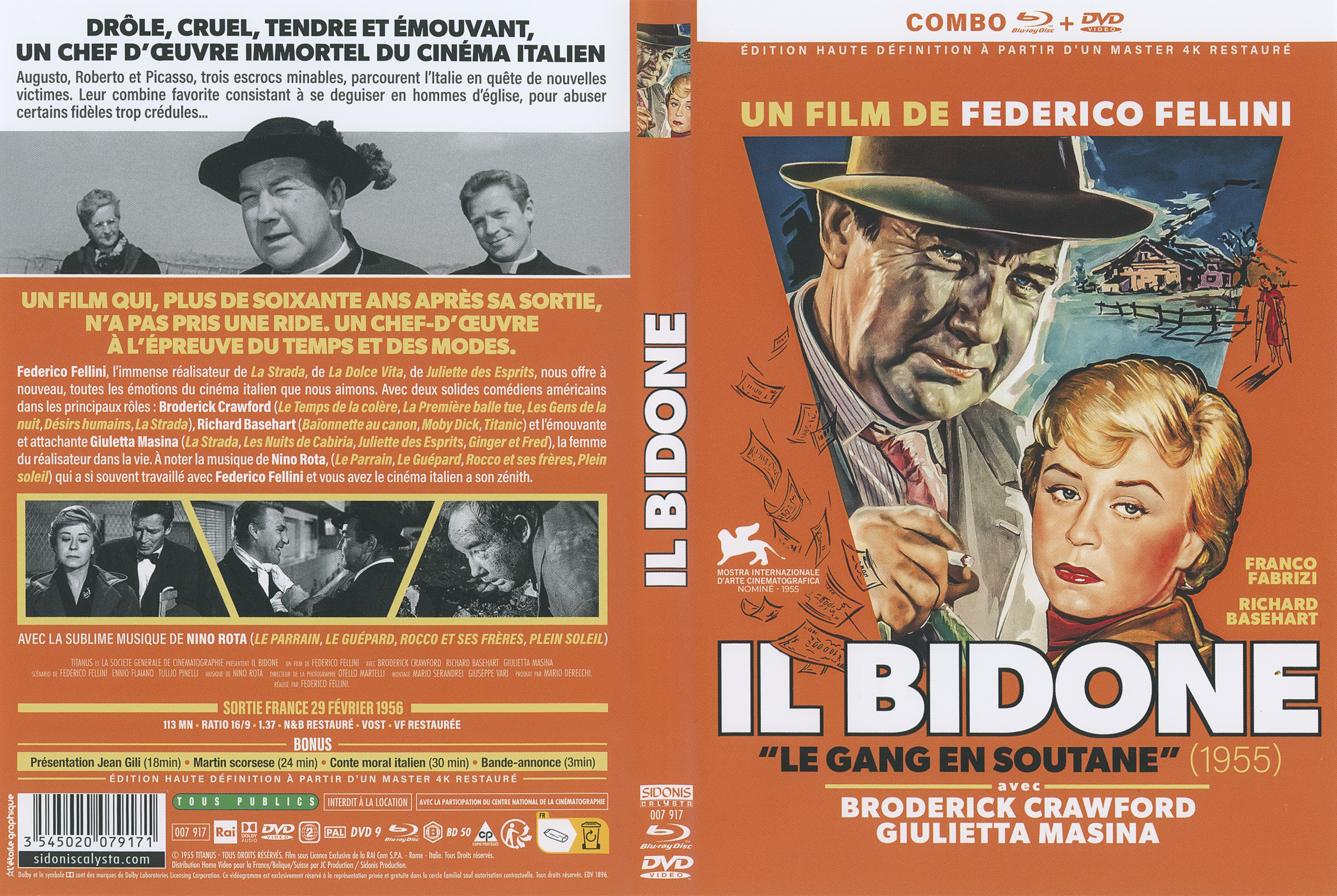 Jaquette DVD Il Bidone