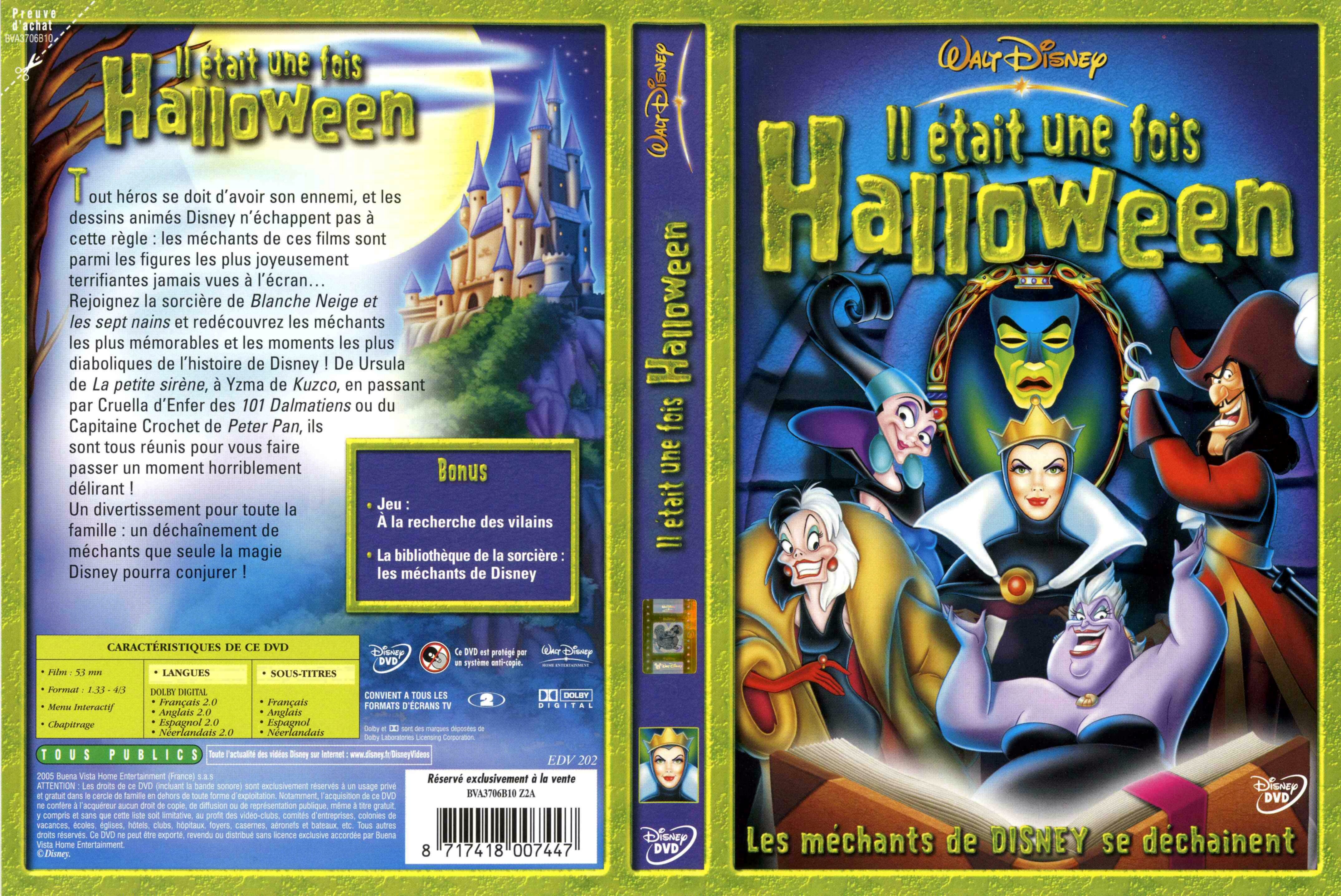 Jaquette DVD Il tait une fois Halloween