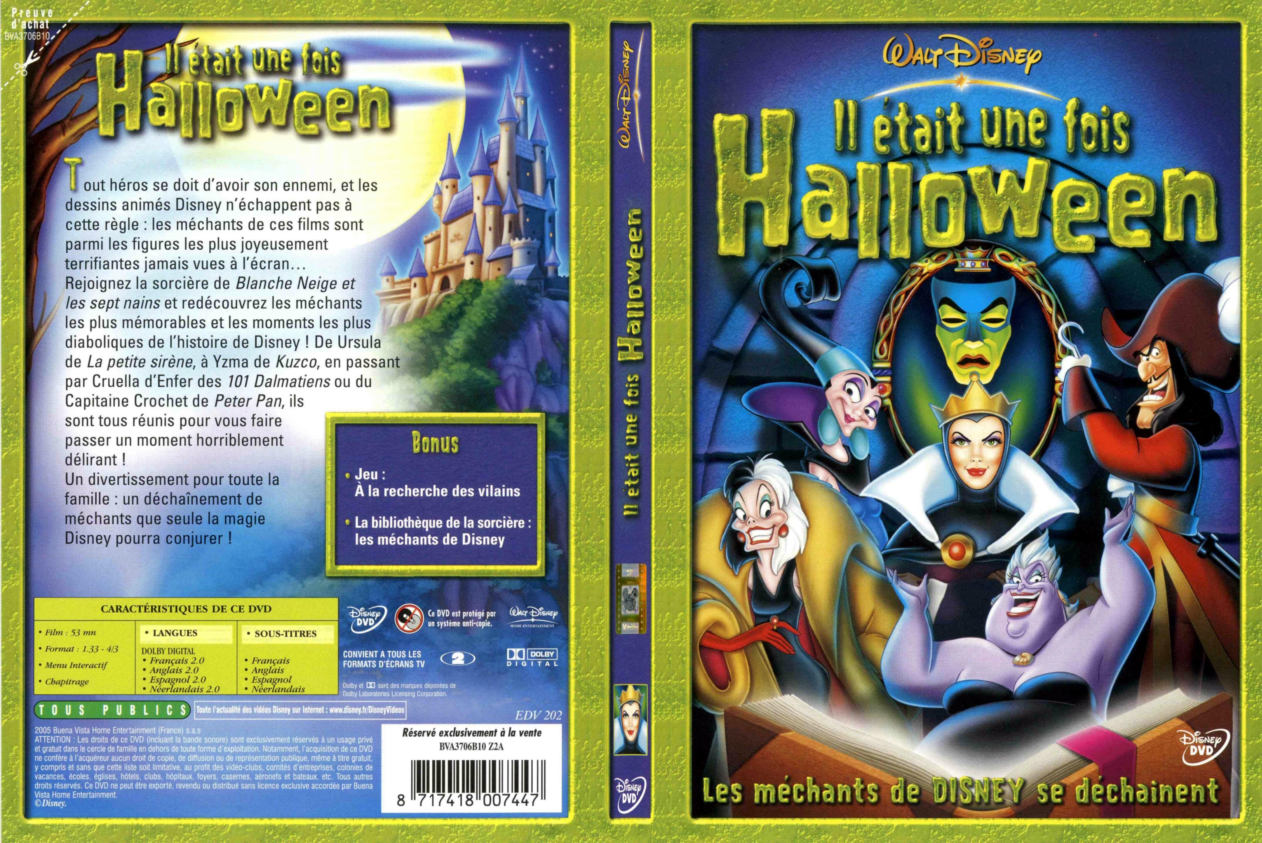 Jaquette DVD Il etait une fois Halloween - SLIM