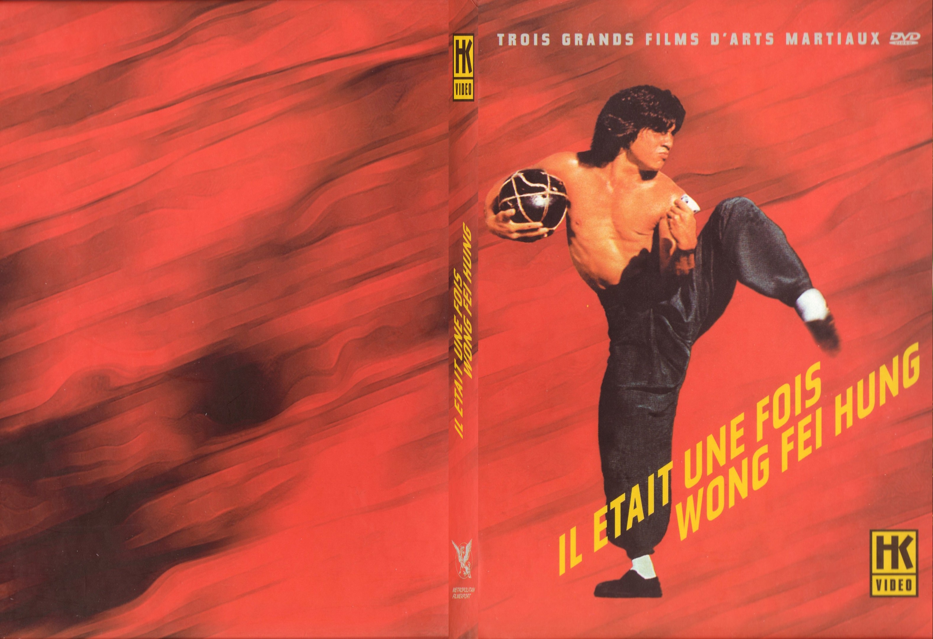 Jaquette DVD Il etait une fois Wong Fei Hung - SLIM