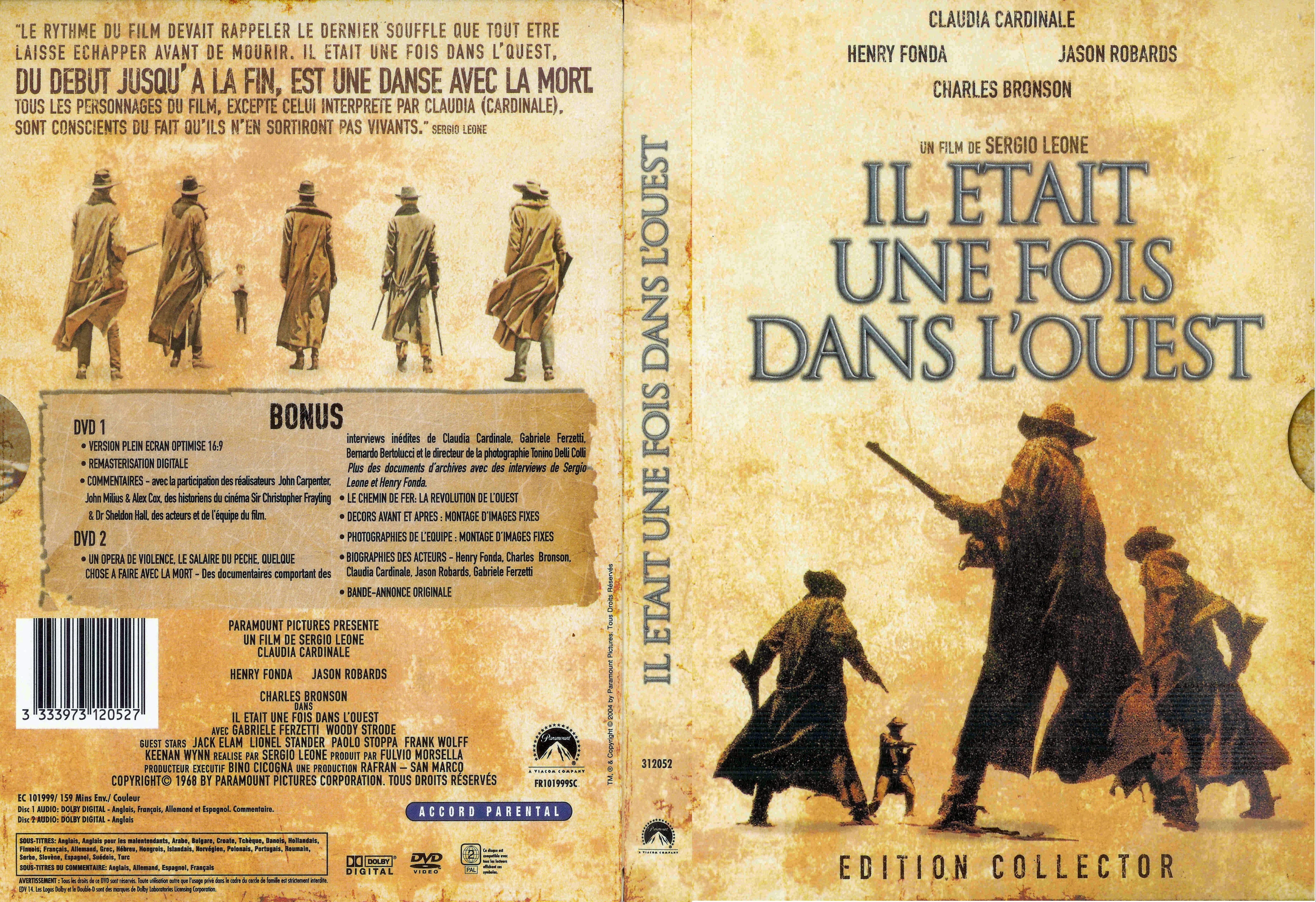 Jaquette DVD Il etait une fois dans l