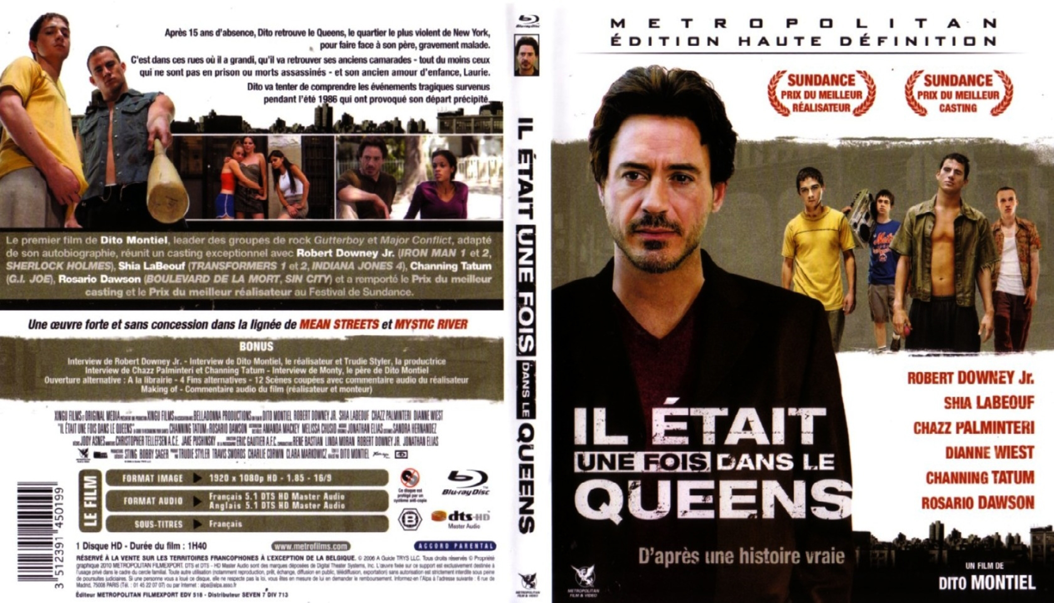 Jaquette DVD Il tait une fois dans le Queens (BLU-RAY)