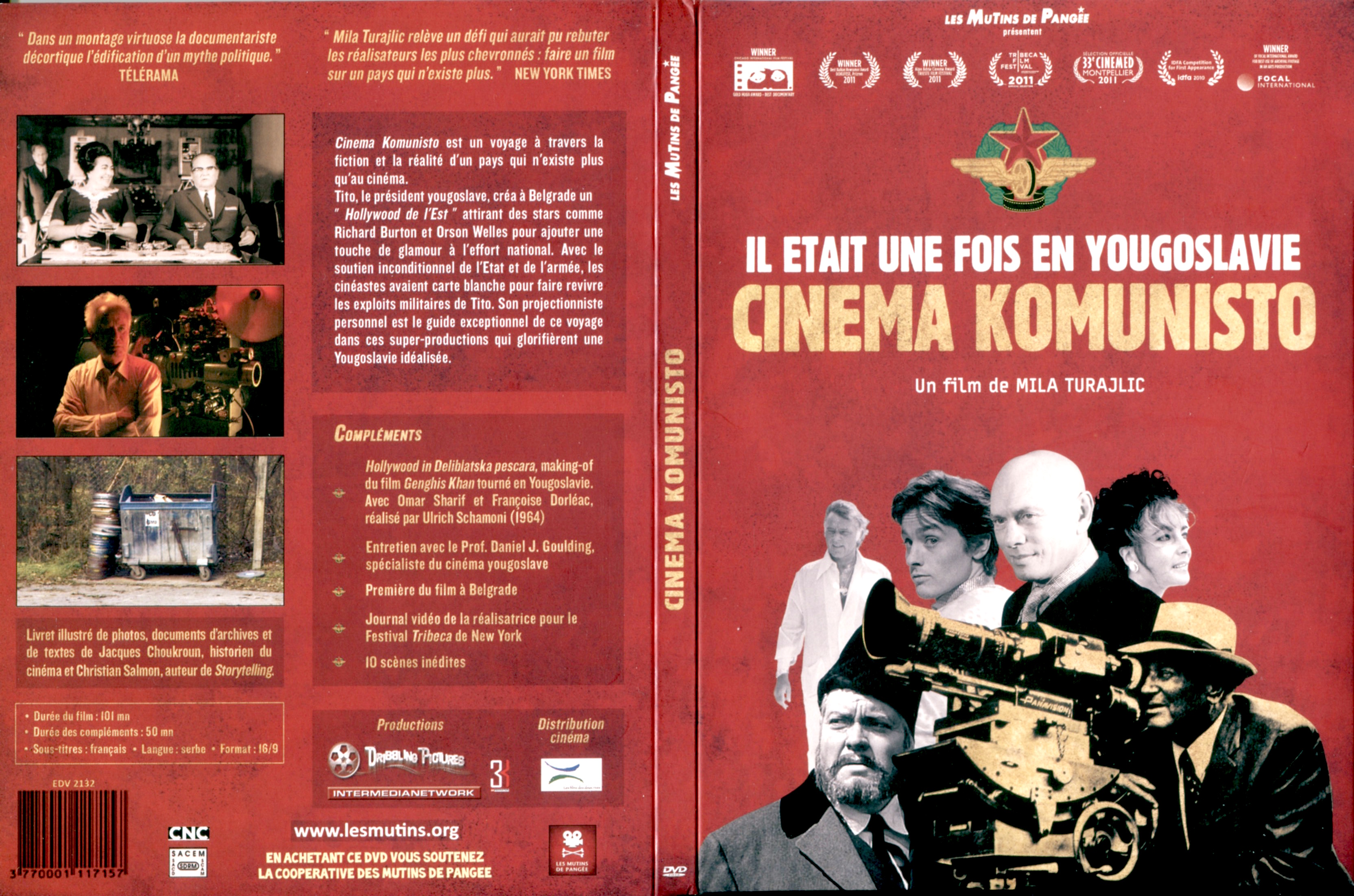 Jaquette DVD Il tait une fois en Yougoslavie - Cinema Komunisto