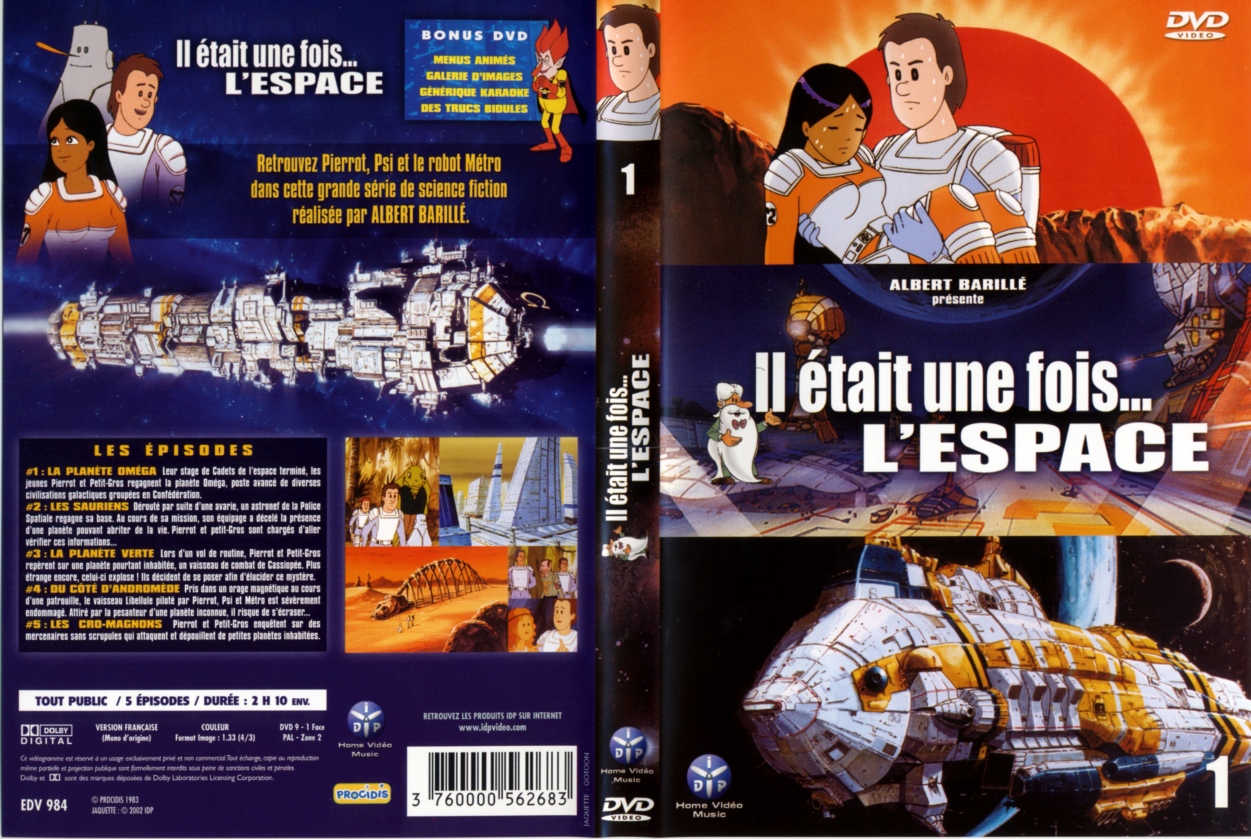 Jaquette DVD Il etait une fois l