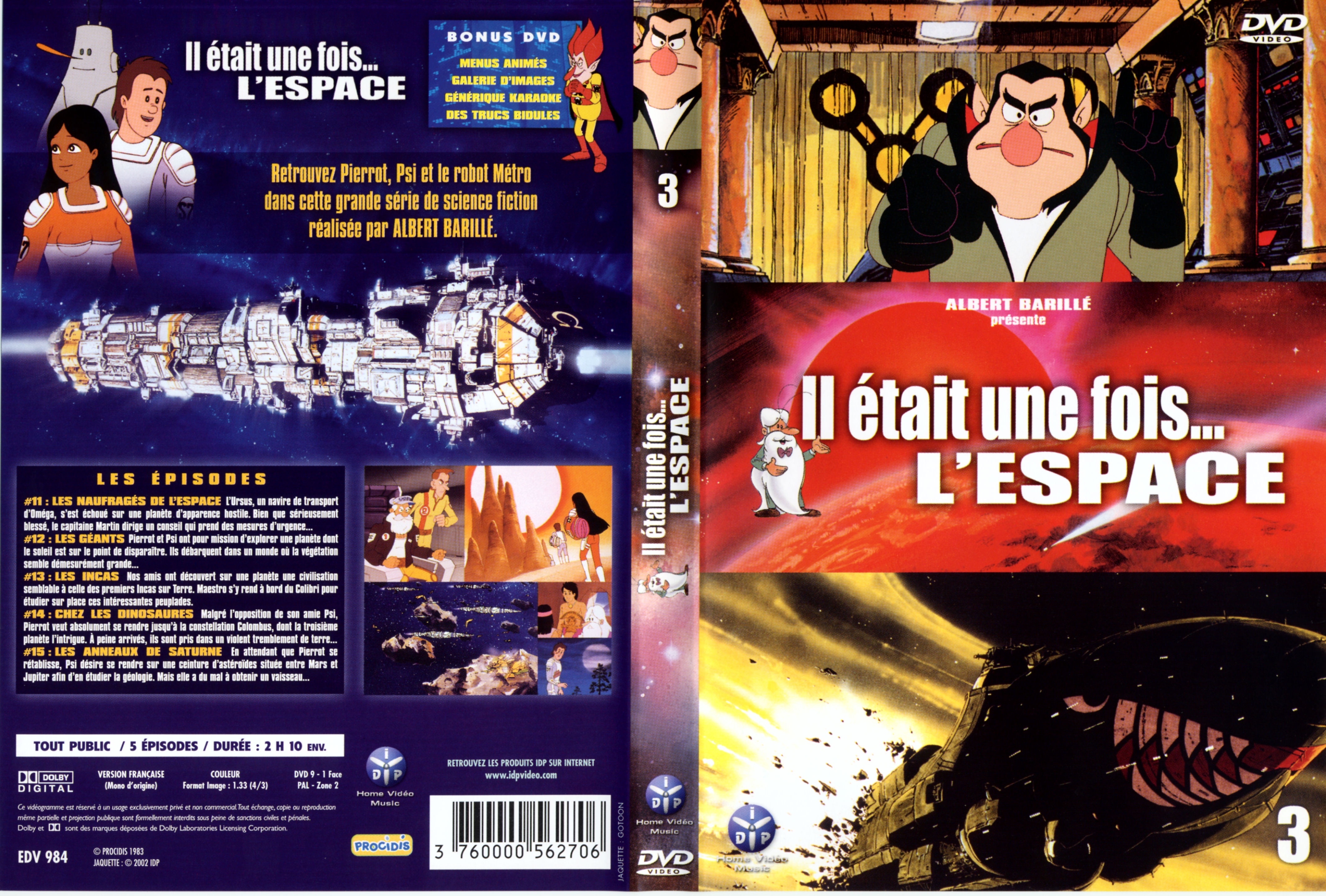 Jaquette DVD Il etait une fois l