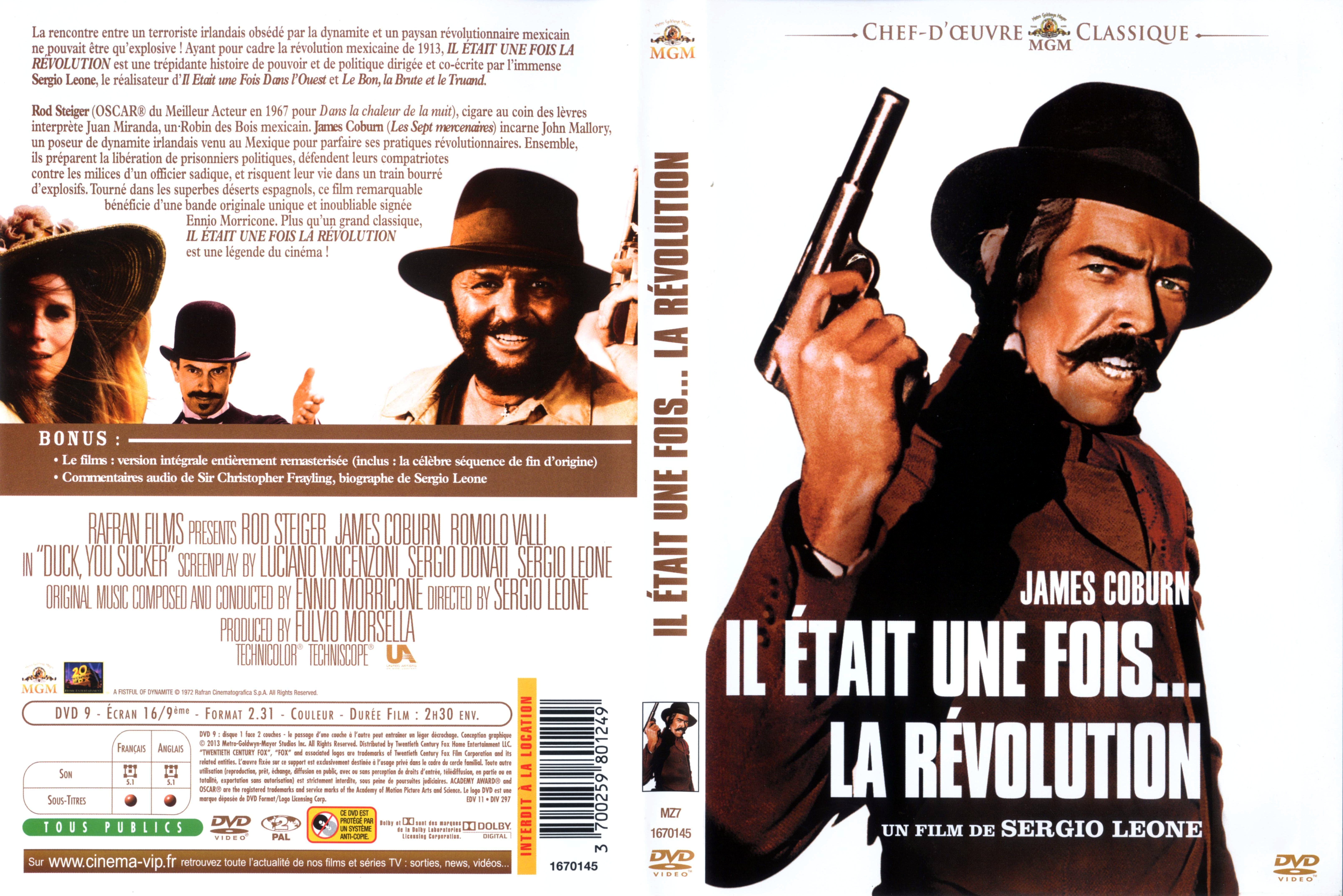 Jaquette DVD Il tait une fois la rvolution v4