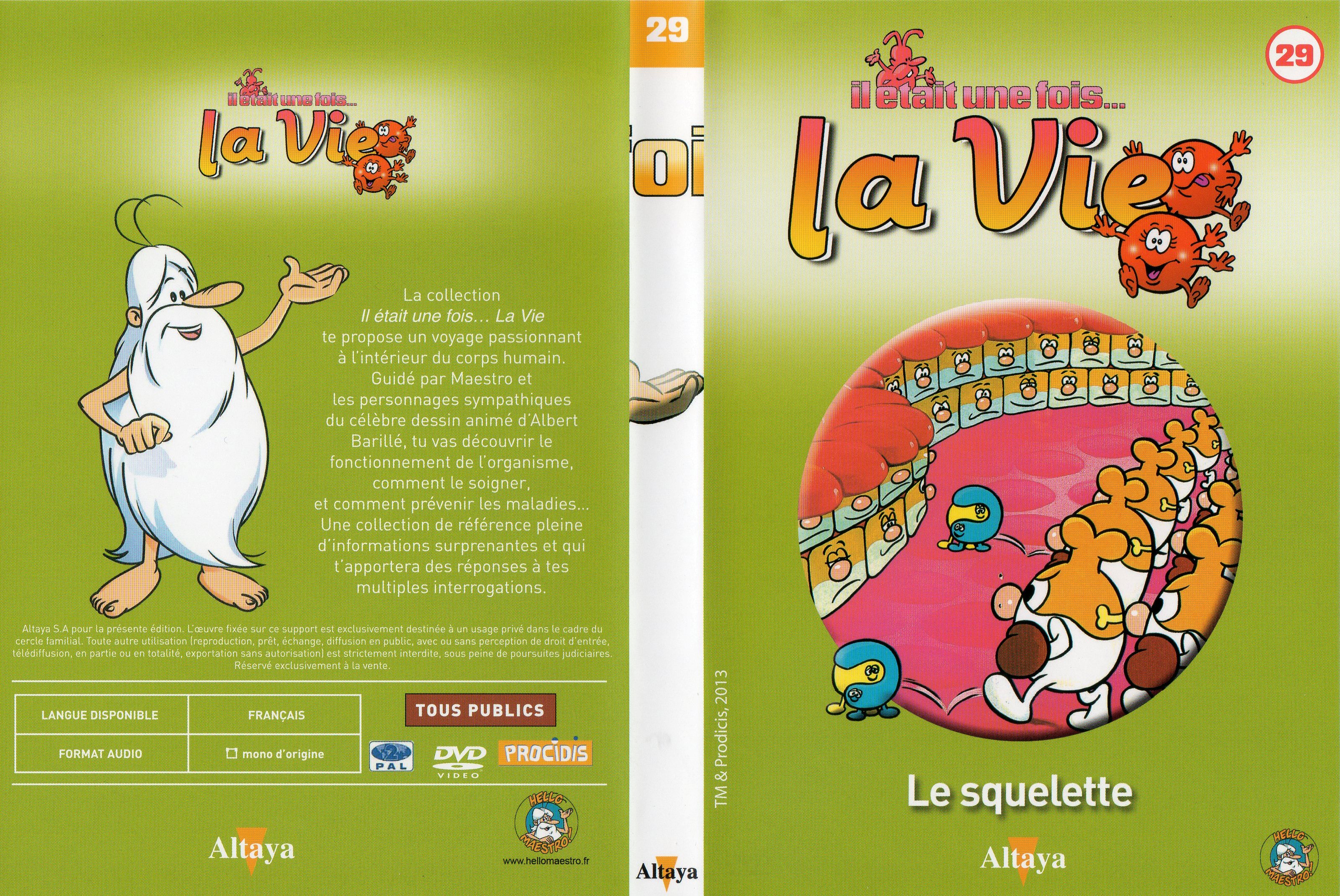 Jaquette DVD Il tait une fois la vie DVD 29