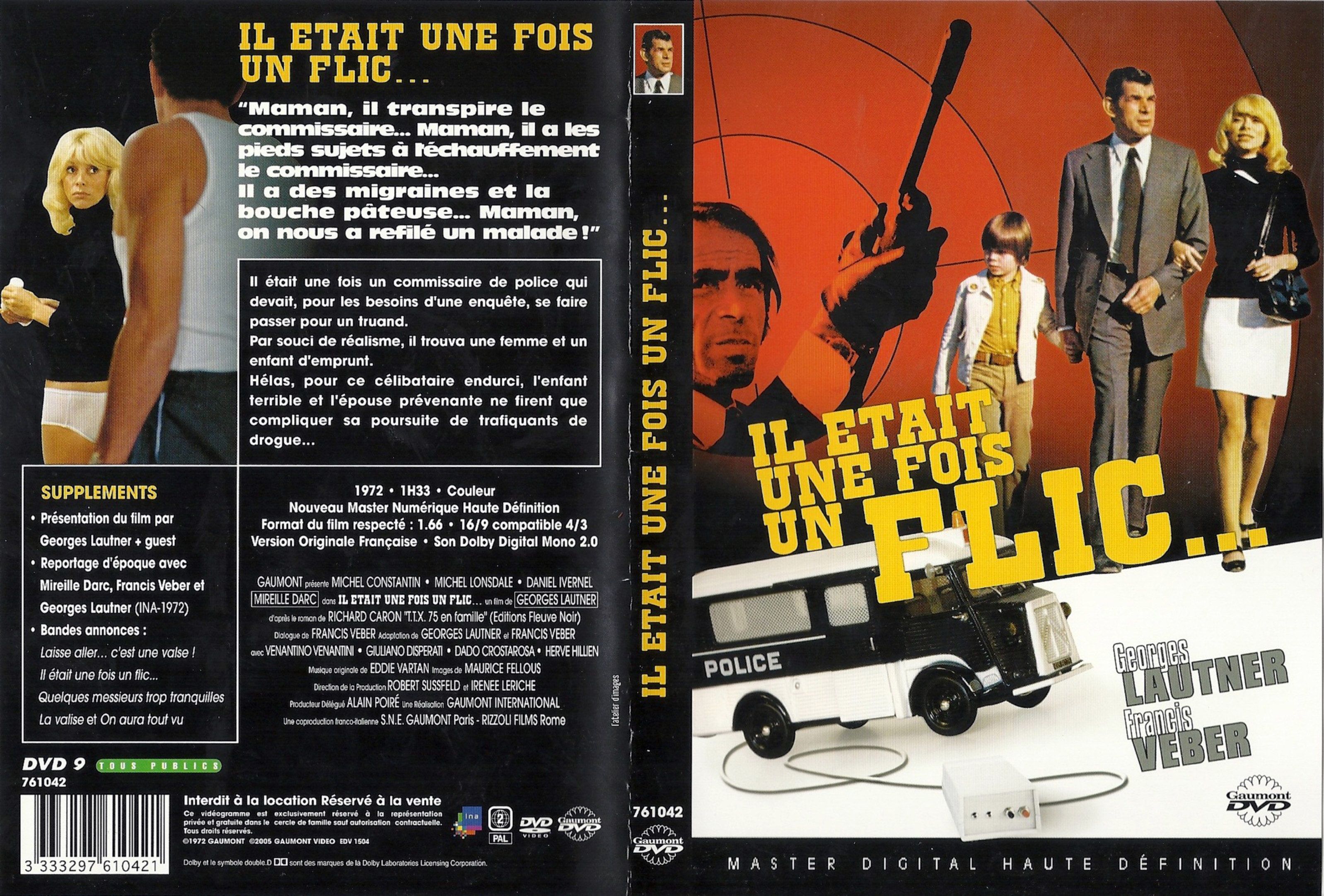 Jaquette DVD Il tait une fois un flic