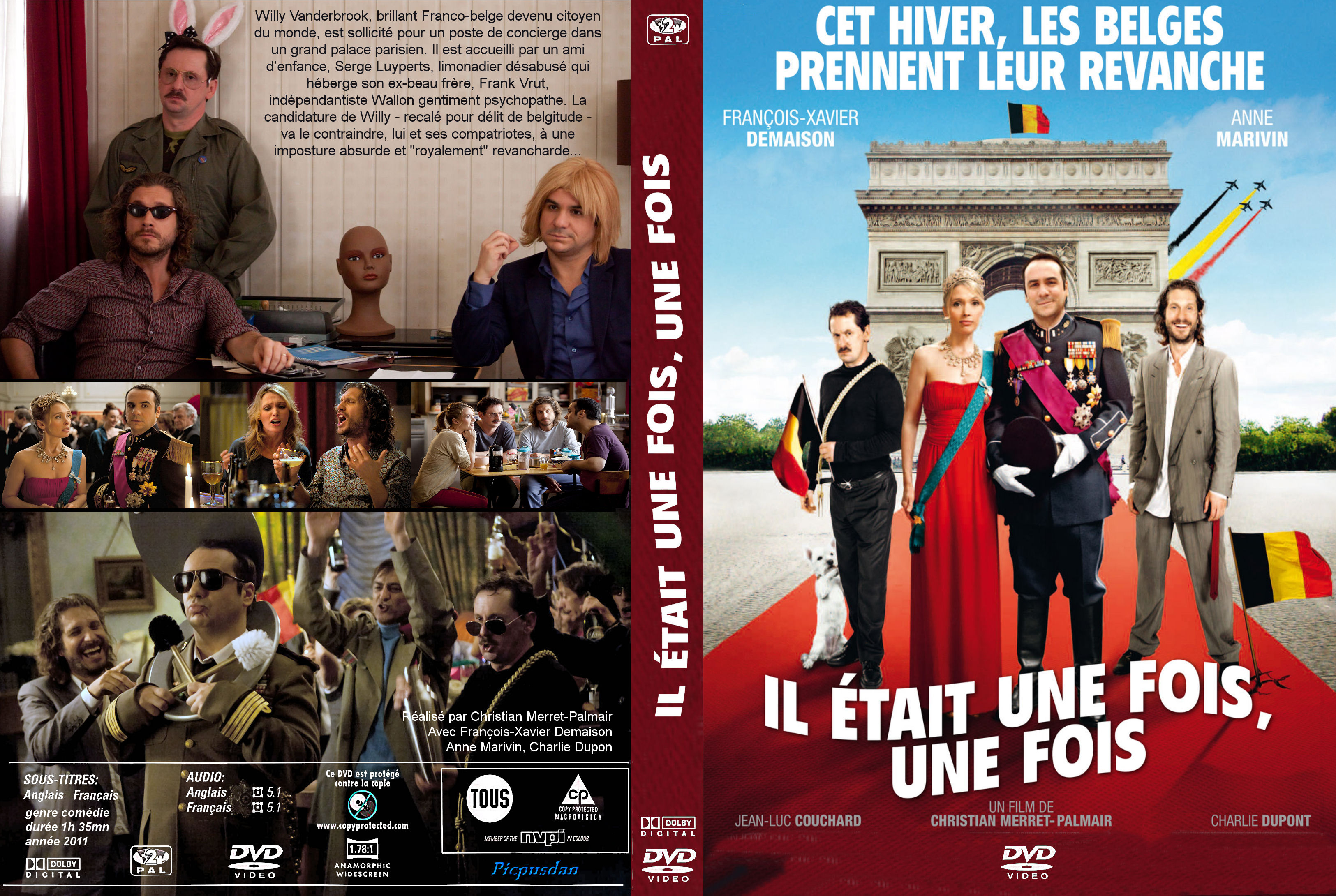 Jaquette DVD Il tait une fois une fois custom