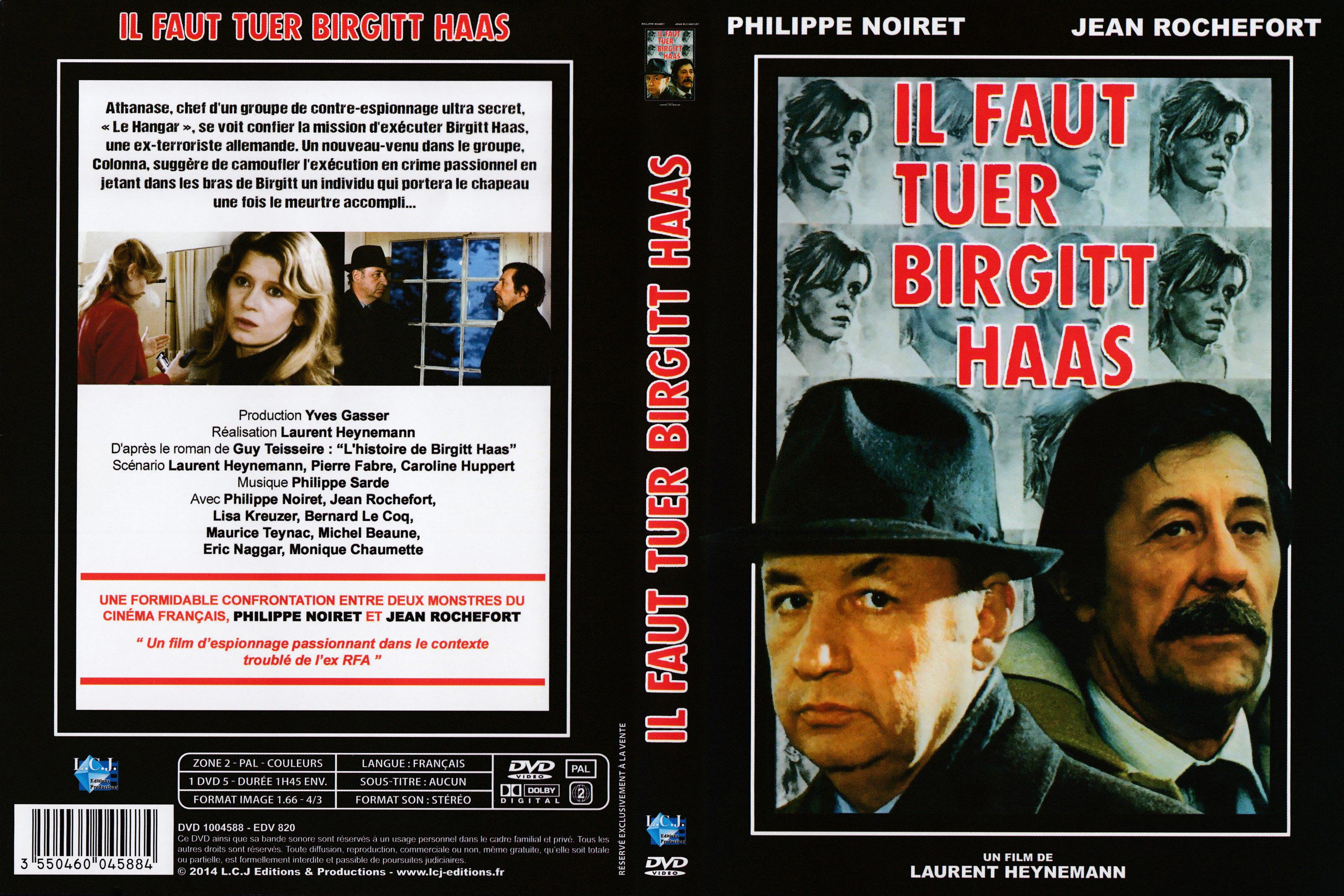 Jaquette DVD Il faut tuer Birgitt Haas