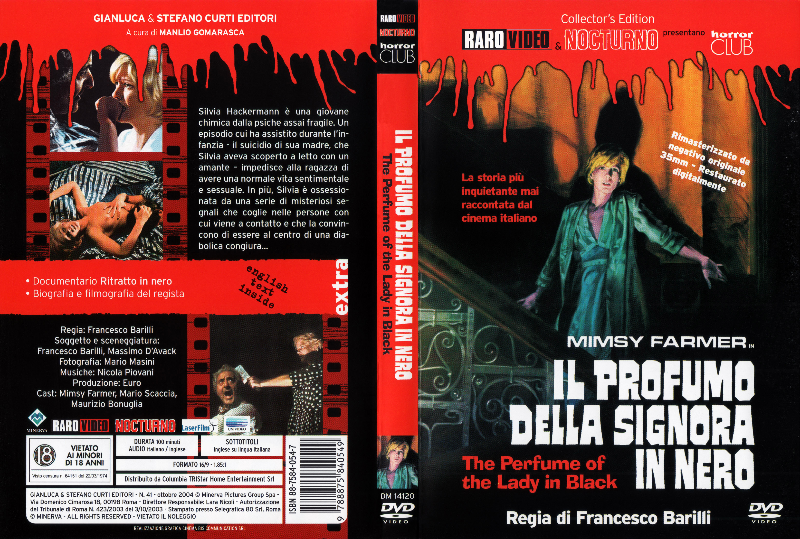 Jaquette DVD Il profumo della signora in nero