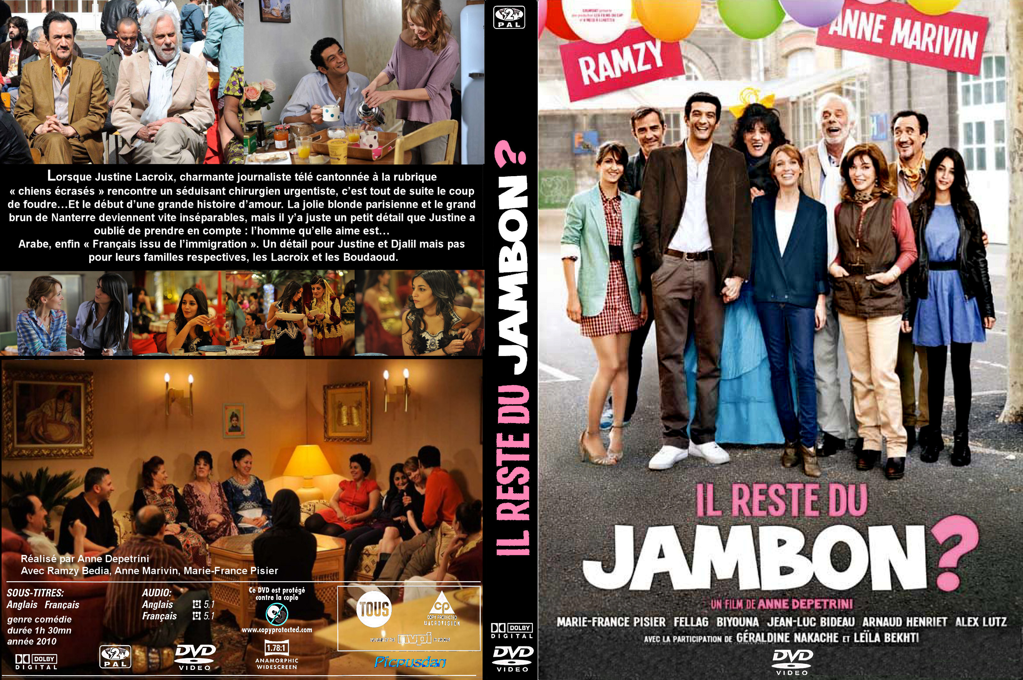 Jaquette DVD Il reste du jambon custom