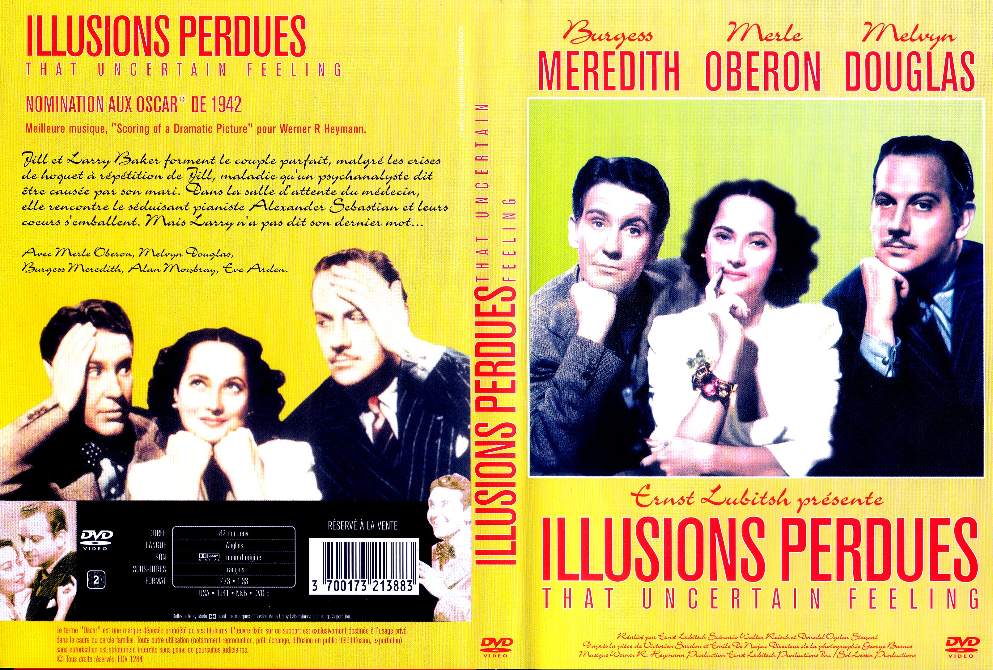 Jaquette DVD Illusions perdues v2