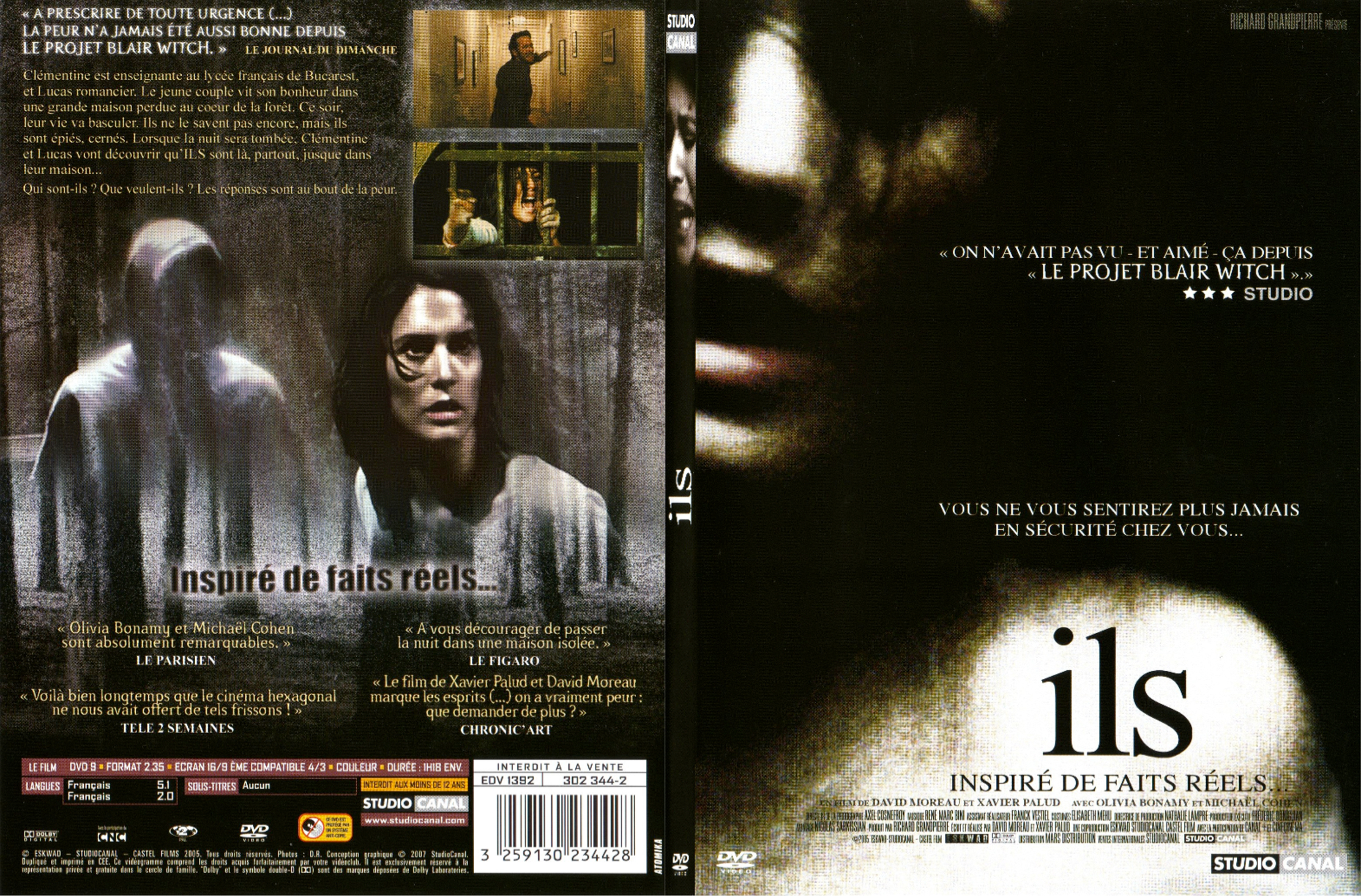 Jaquette DVD Ils - SLIM