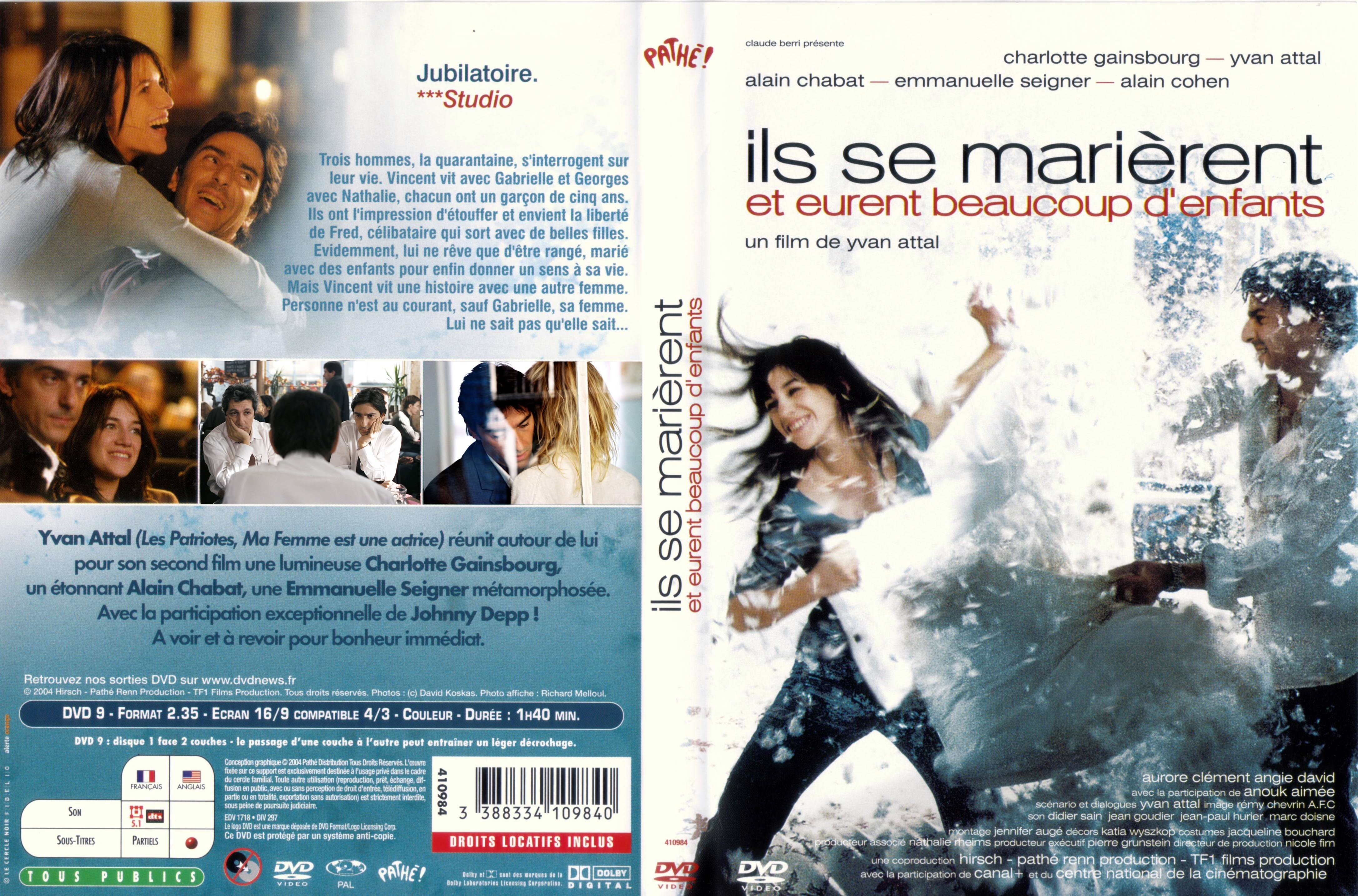 Jaquette DVD Ils se marierent et eurent beaucoup d