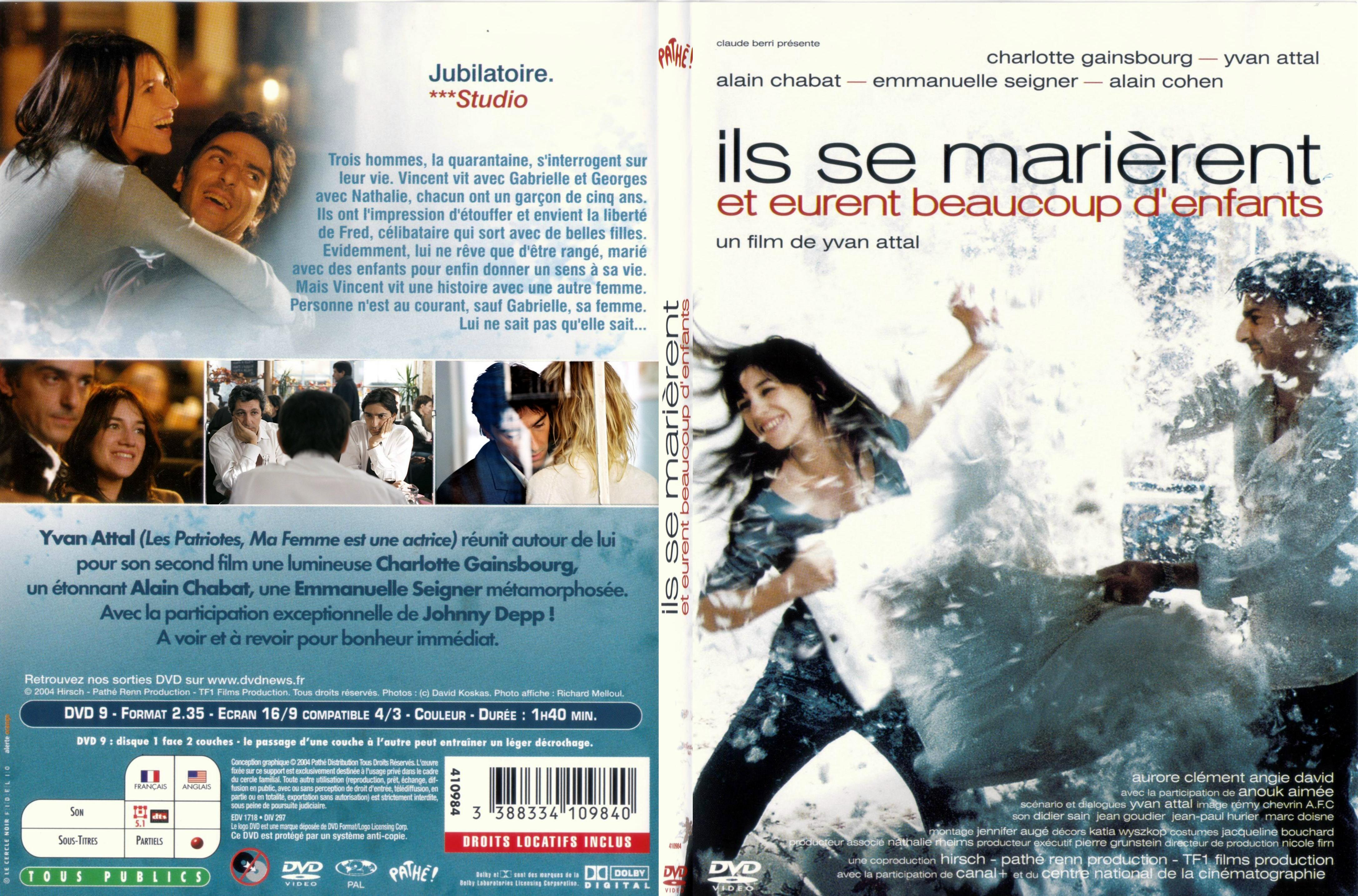 Jaquette DVD Ils se marierent et eurent beaucoup d