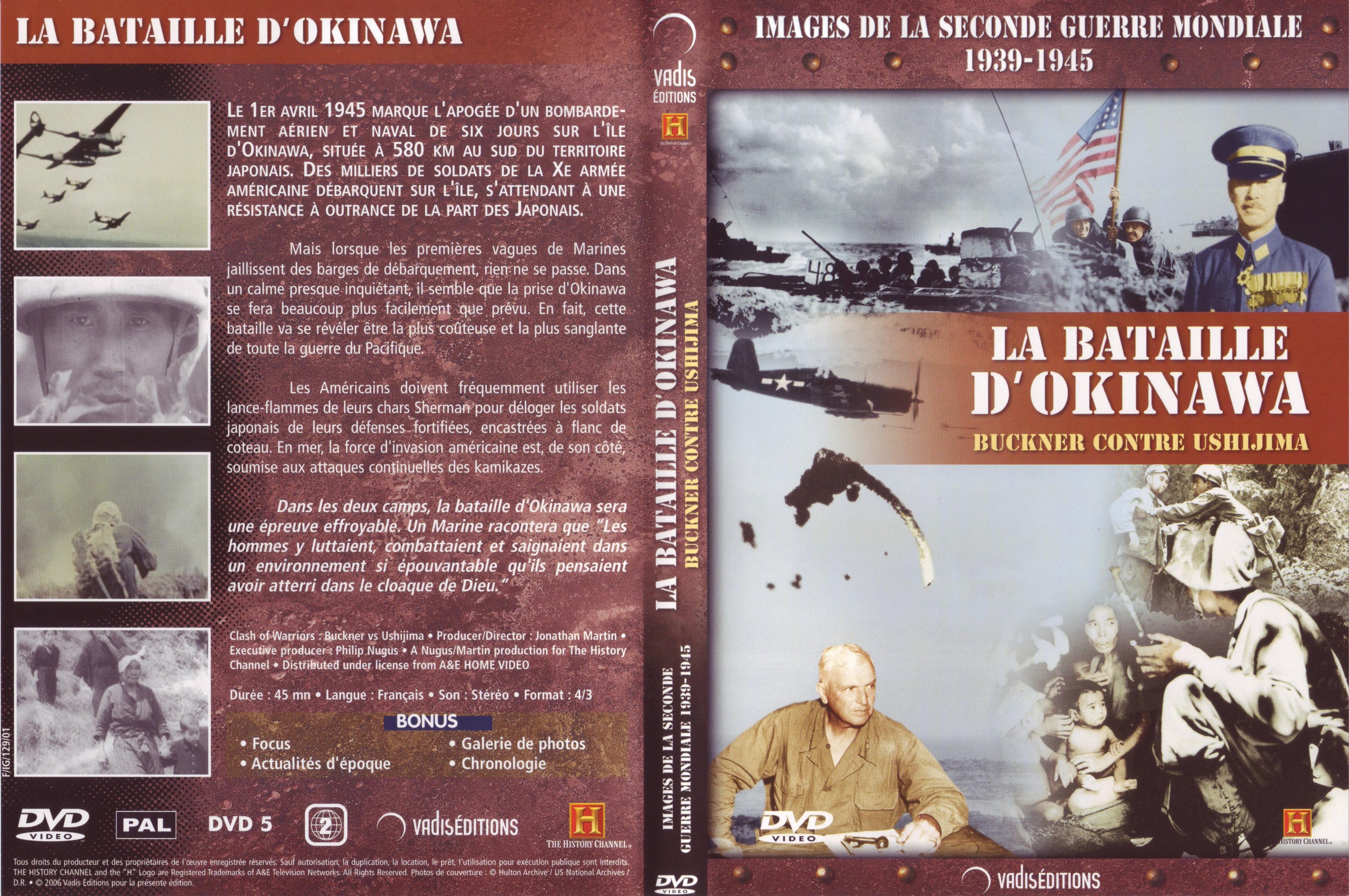 Jaquette DVD Images de la seconde guerre mondiale - La bataille d
