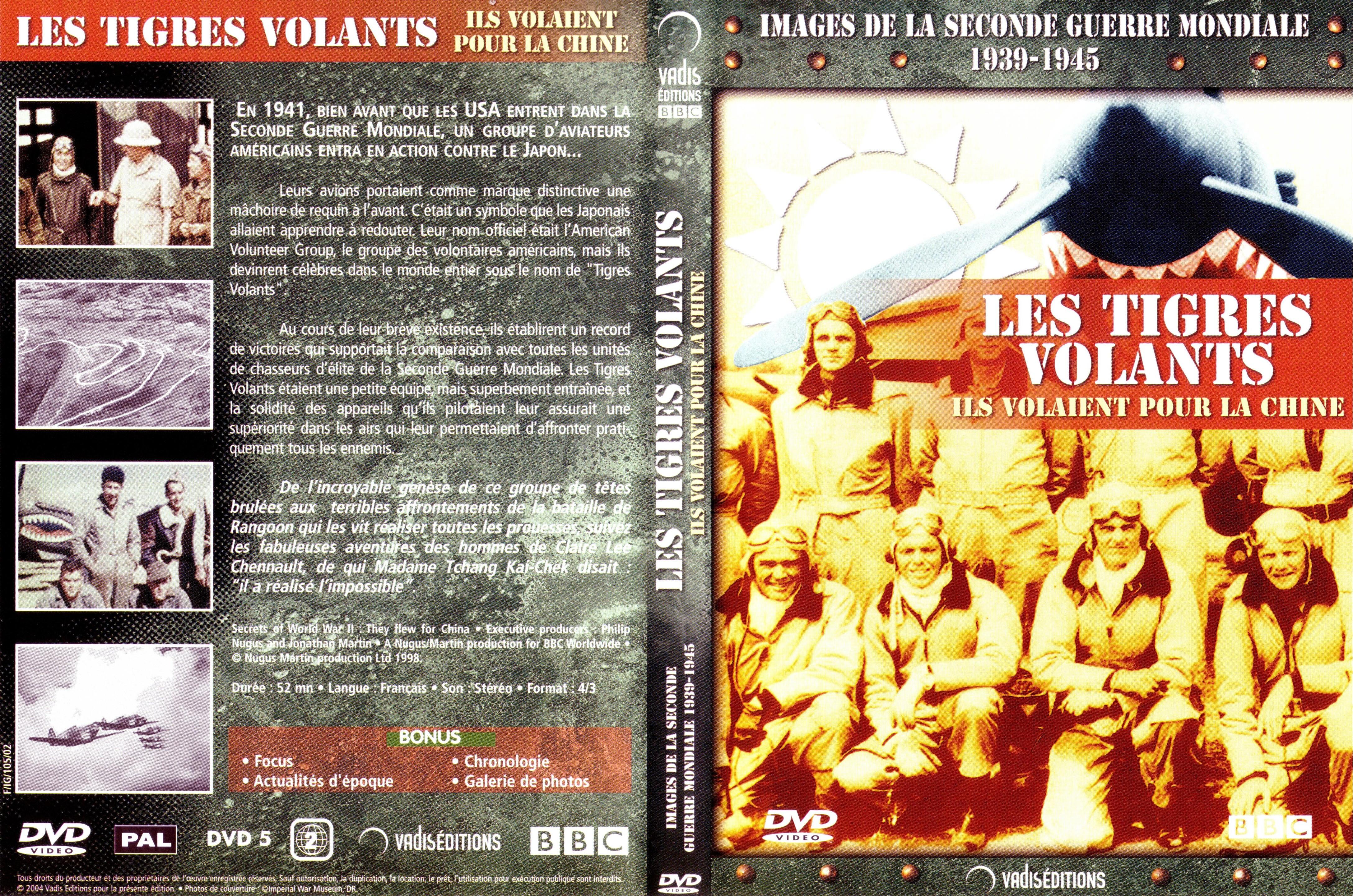 Jaquette DVD Images de la seconde guerre mondiale - Les tigres volants